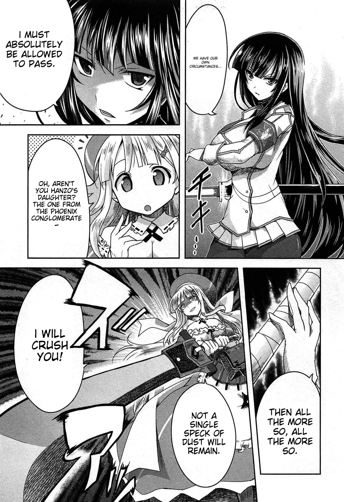 Senran Kagura - Guren no Hebi Chapter 20 page 3 - Chapter 20