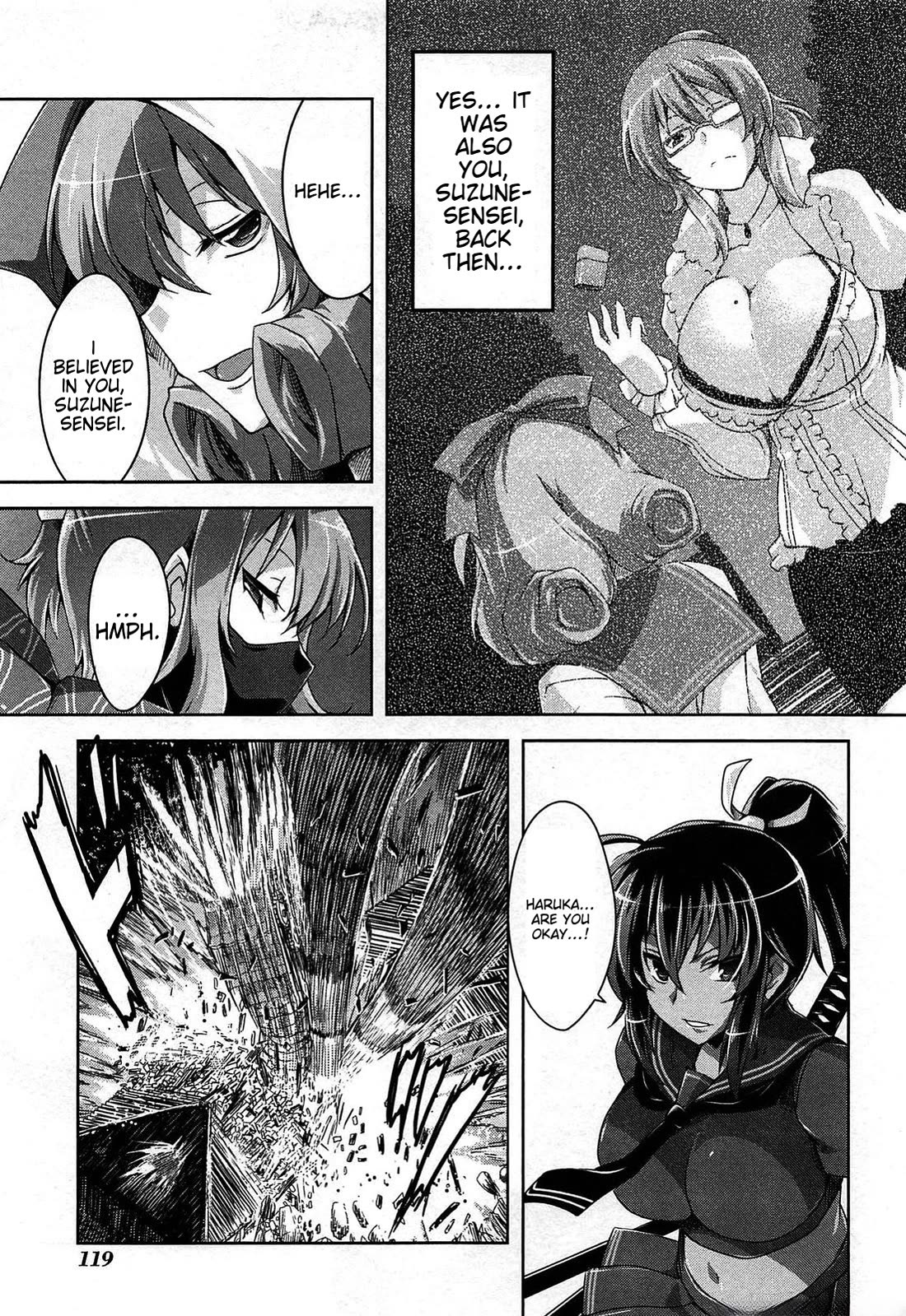 Senran Kagura - Guren no Hebi Chapter 21 page 13 - Chapter 21