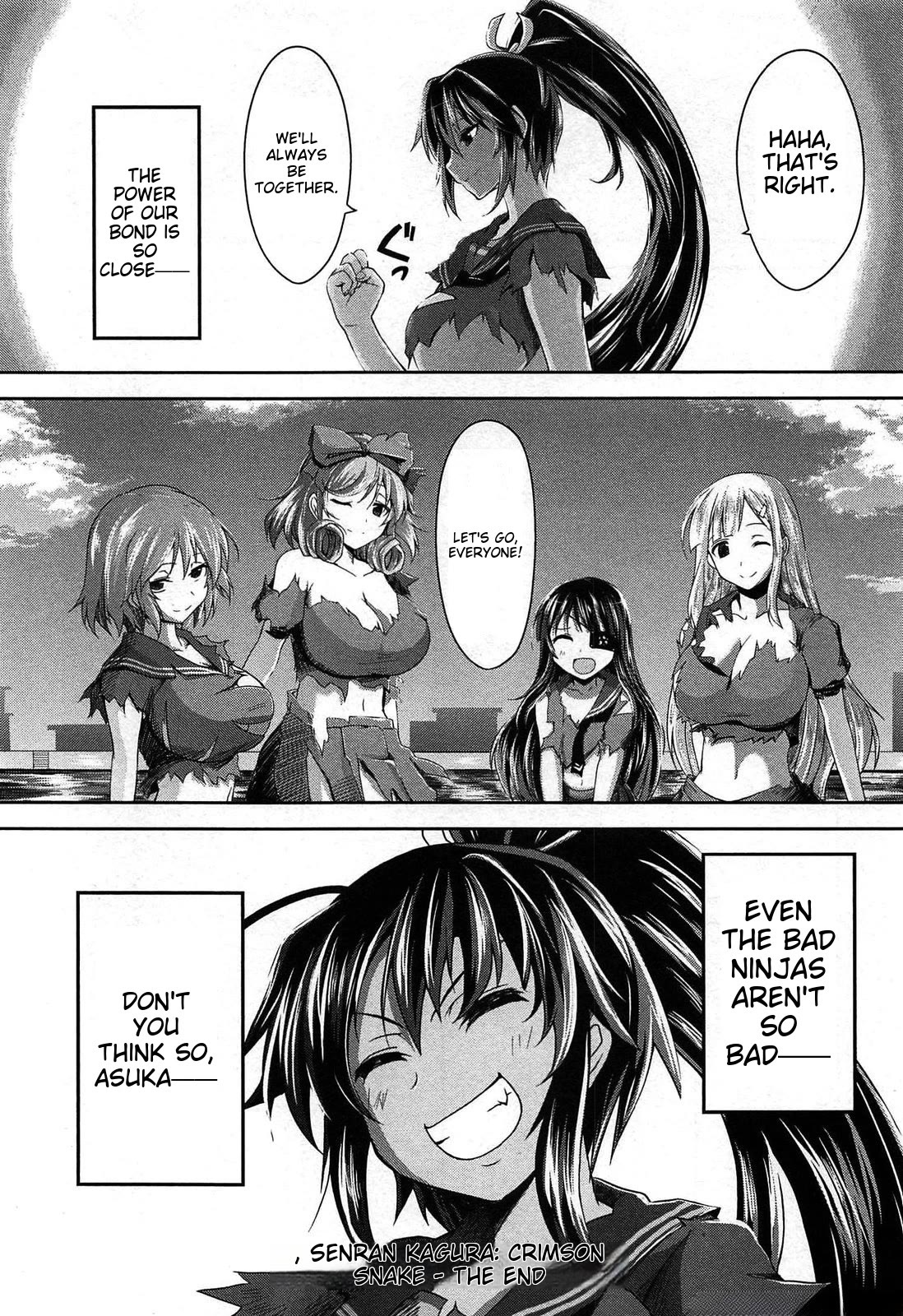 Senran Kagura - Guren no Hebi Chapter 22 page 22 - Chapter 22 [END]