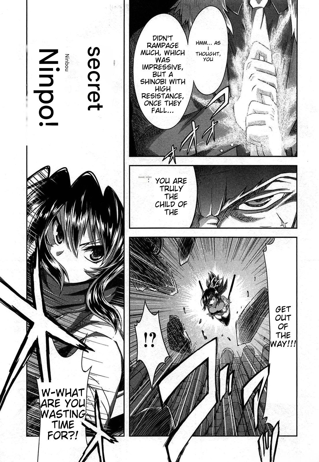 Senran Kagura - Guren no Hebi Chapter 22 page 7 - Chapter 22 [END]