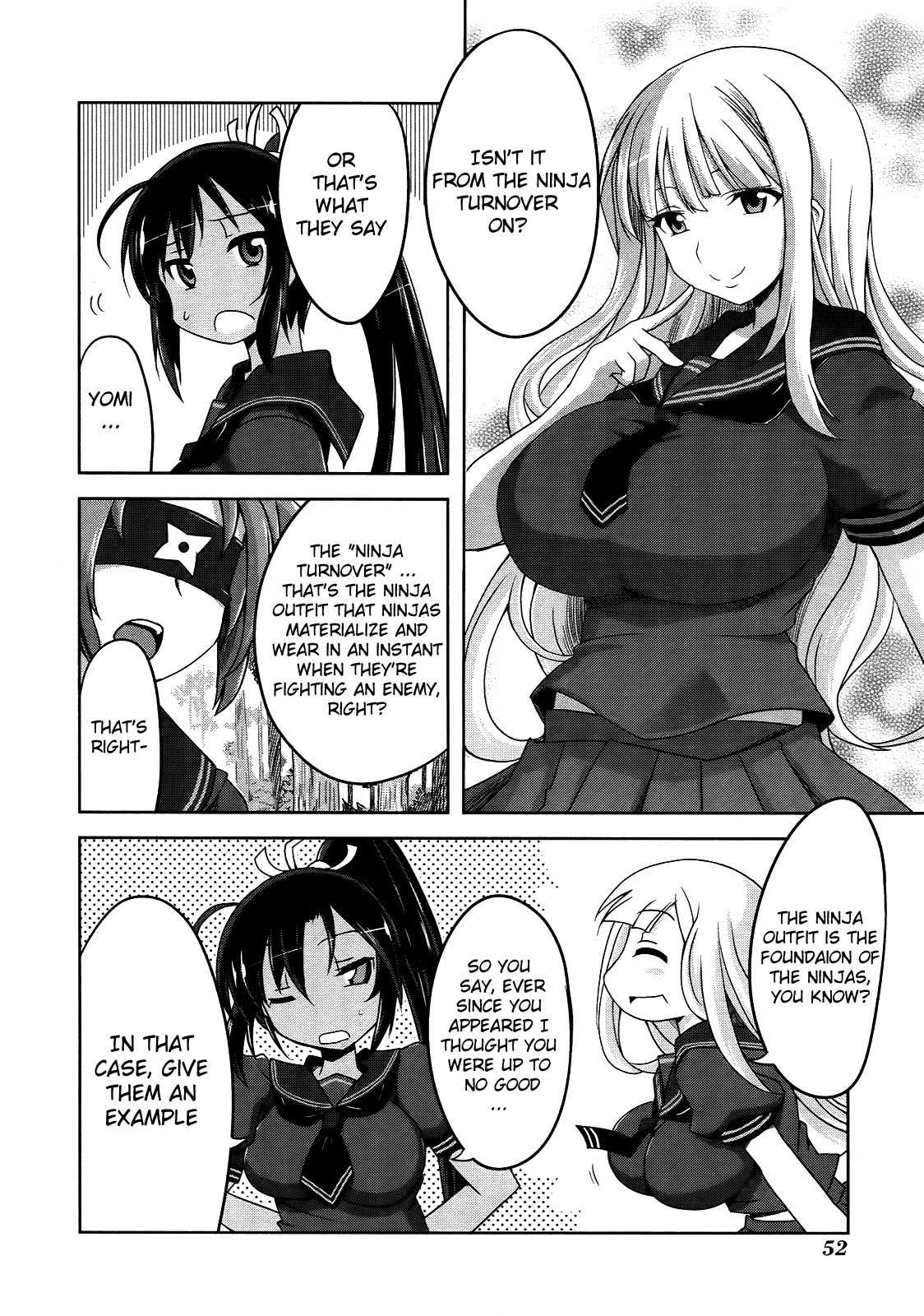 Senran Kagura - Guren no Hebi Chapter 3 page 10 - Chapter 3