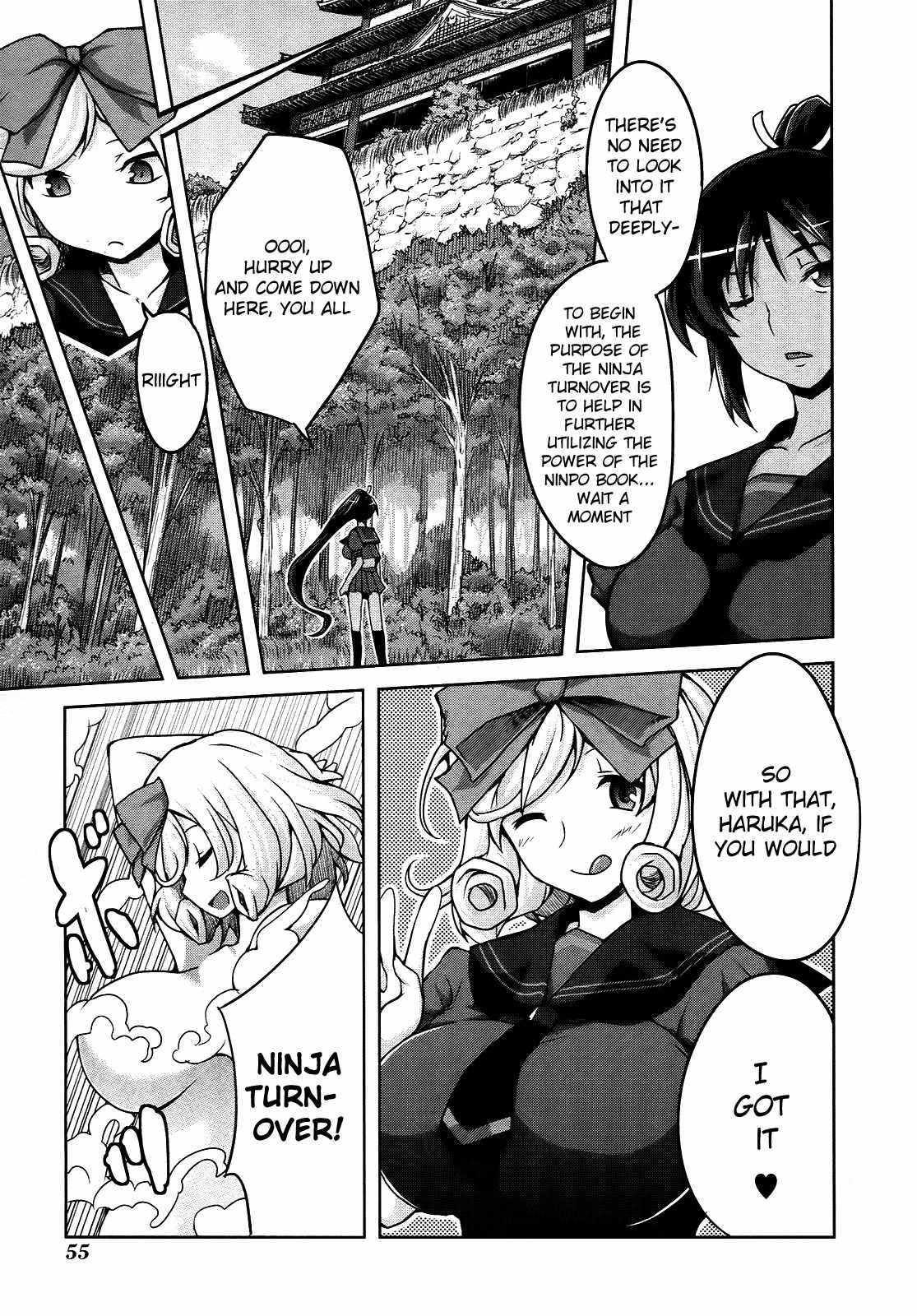 Senran Kagura - Guren no Hebi Chapter 3 page 13 - Chapter 3