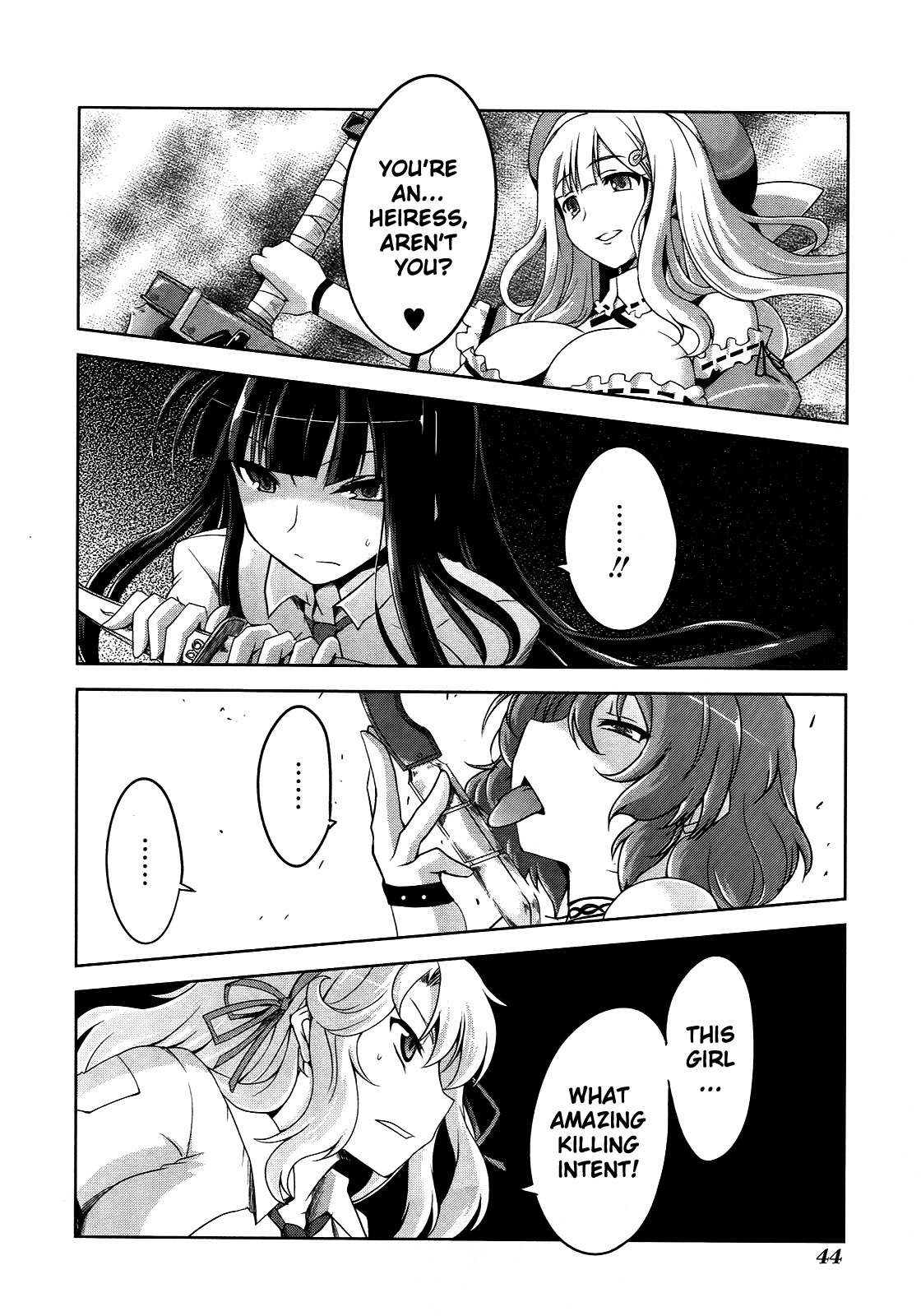 Senran Kagura - Guren no Hebi Chapter 3 page 2 - Chapter 3