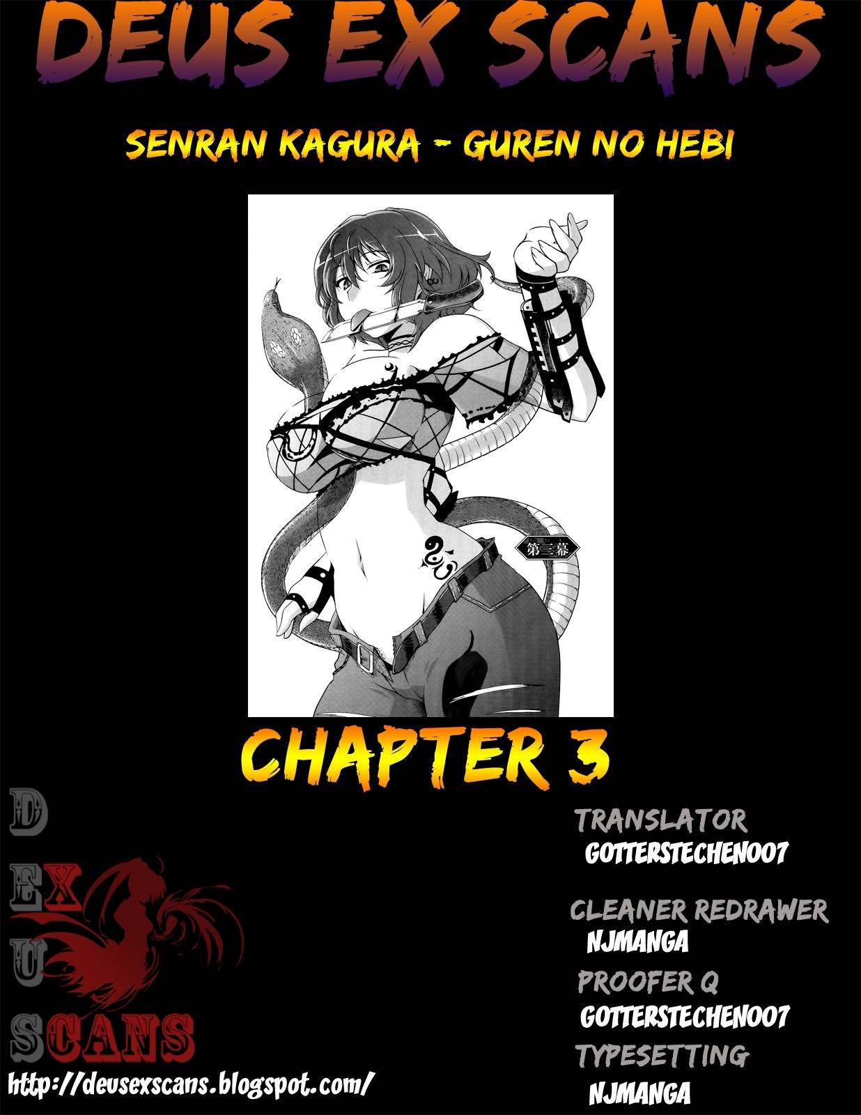 Senran Kagura - Guren no Hebi Chapter 3 page 23 - Chapter 3