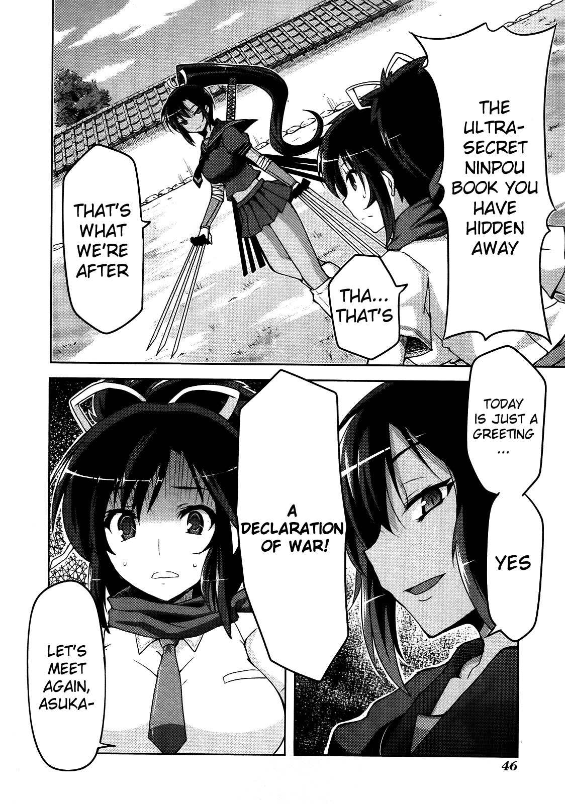 Senran Kagura - Guren no Hebi Chapter 3 page 4 - Chapter 3