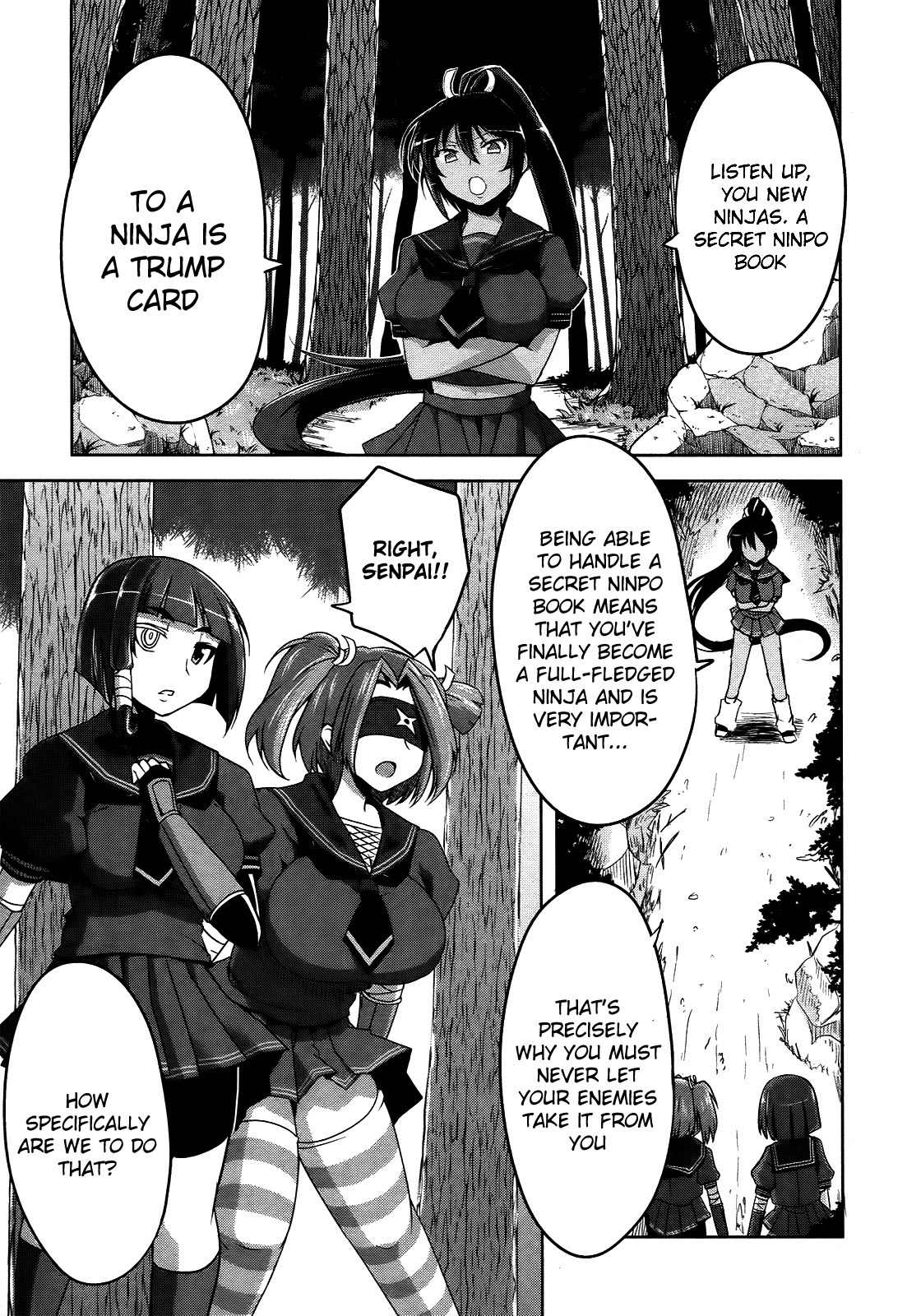 Senran Kagura - Guren no Hebi Chapter 3 page 7 - Chapter 3
