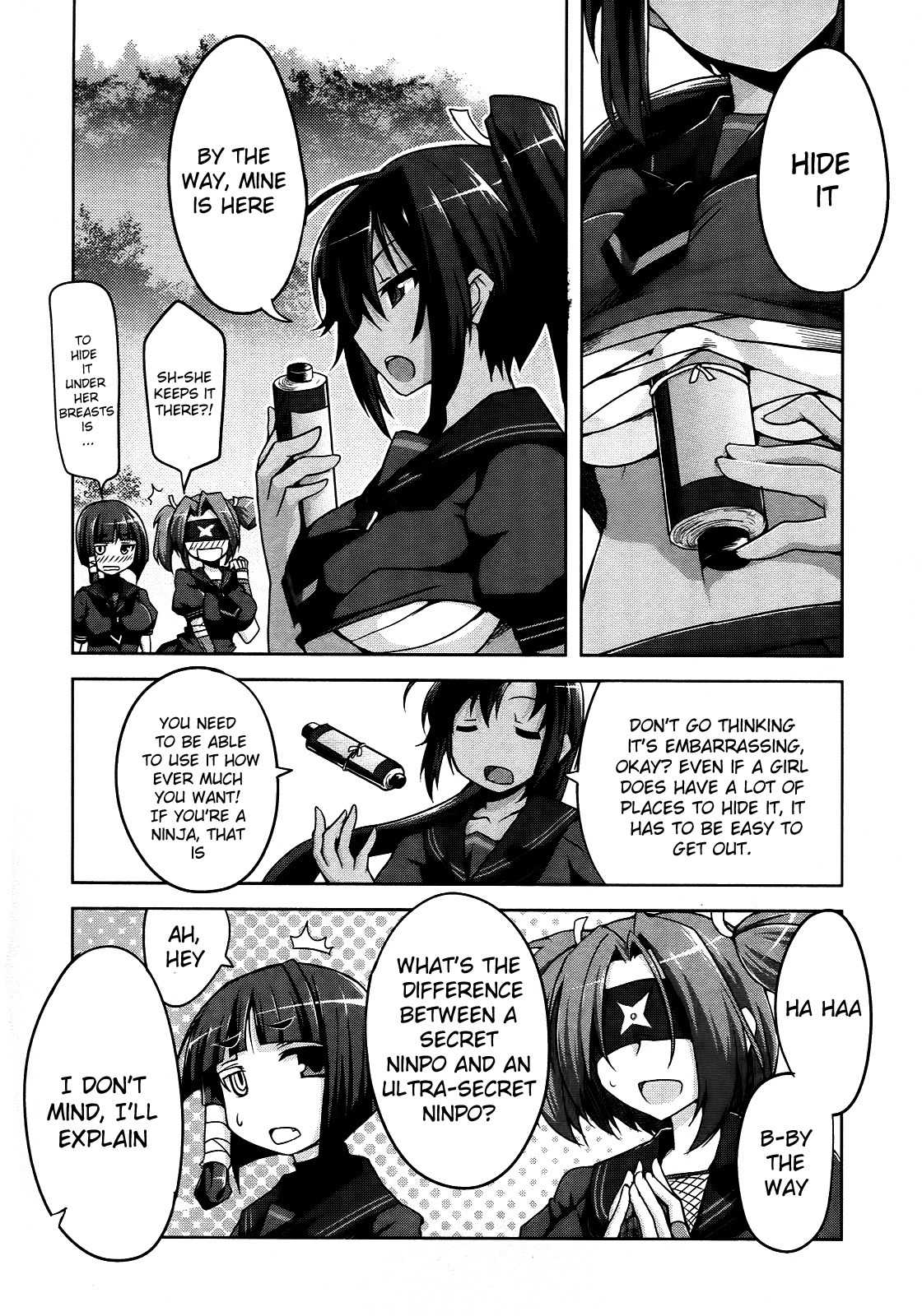 Senran Kagura - Guren no Hebi Chapter 3 page 8 - Chapter 3