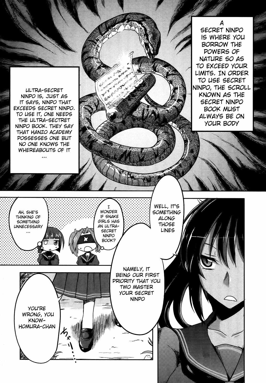 Senran Kagura - Guren no Hebi Chapter 3 page 9 - Chapter 3