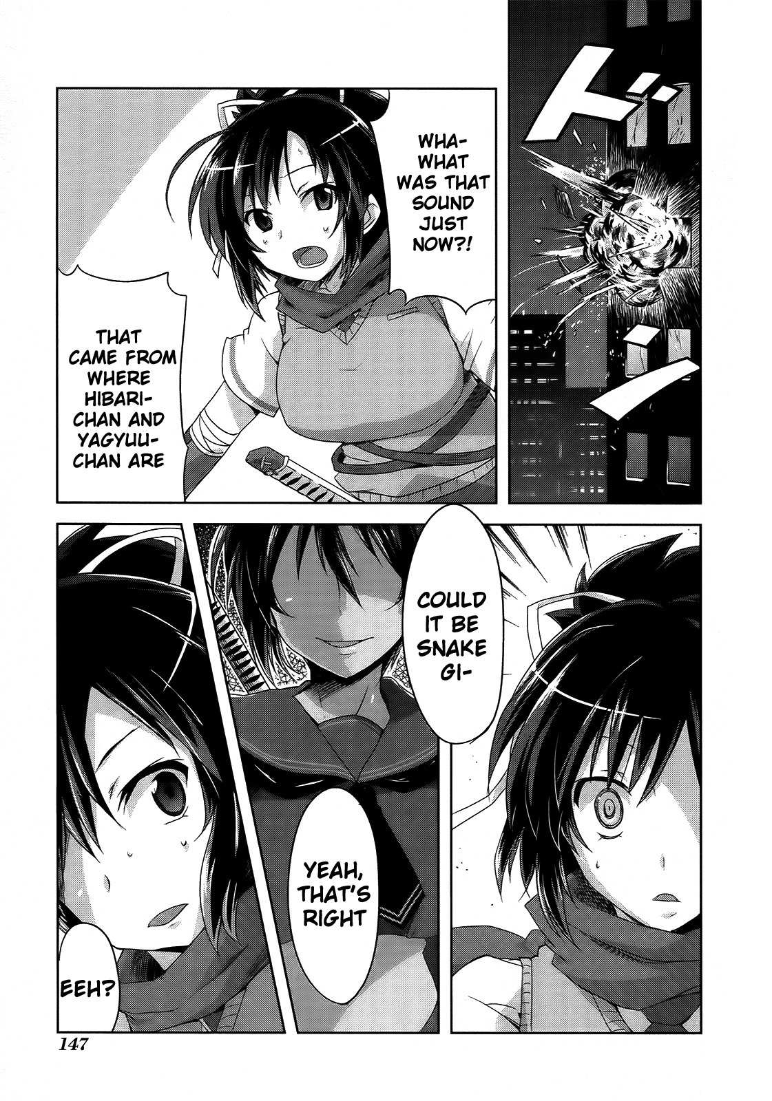 Senran Kagura - Guren no Hebi Chapter 7 page 11 - Chapter 7