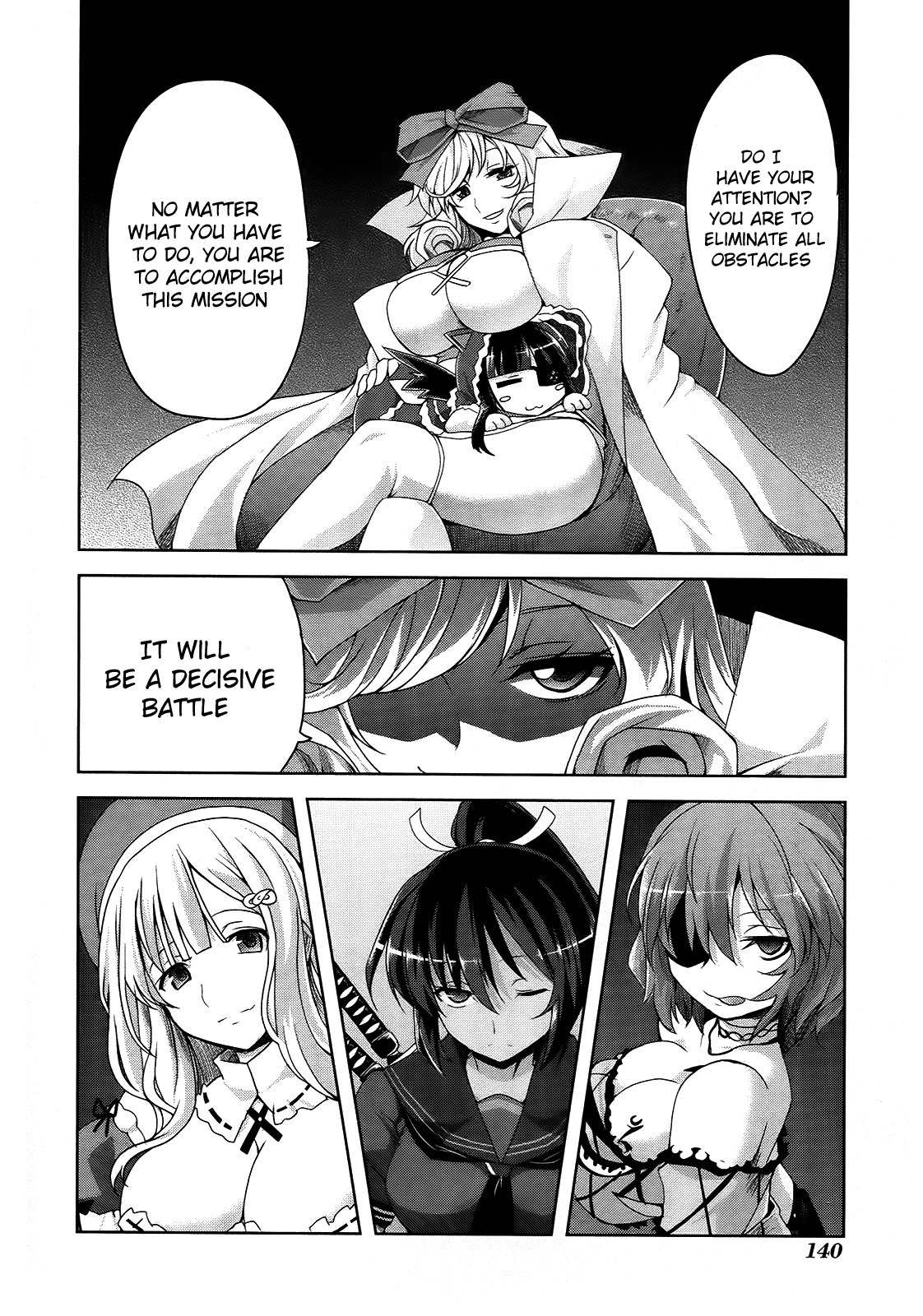 Senran Kagura - Guren no Hebi Chapter 7 page 4 - Chapter 7