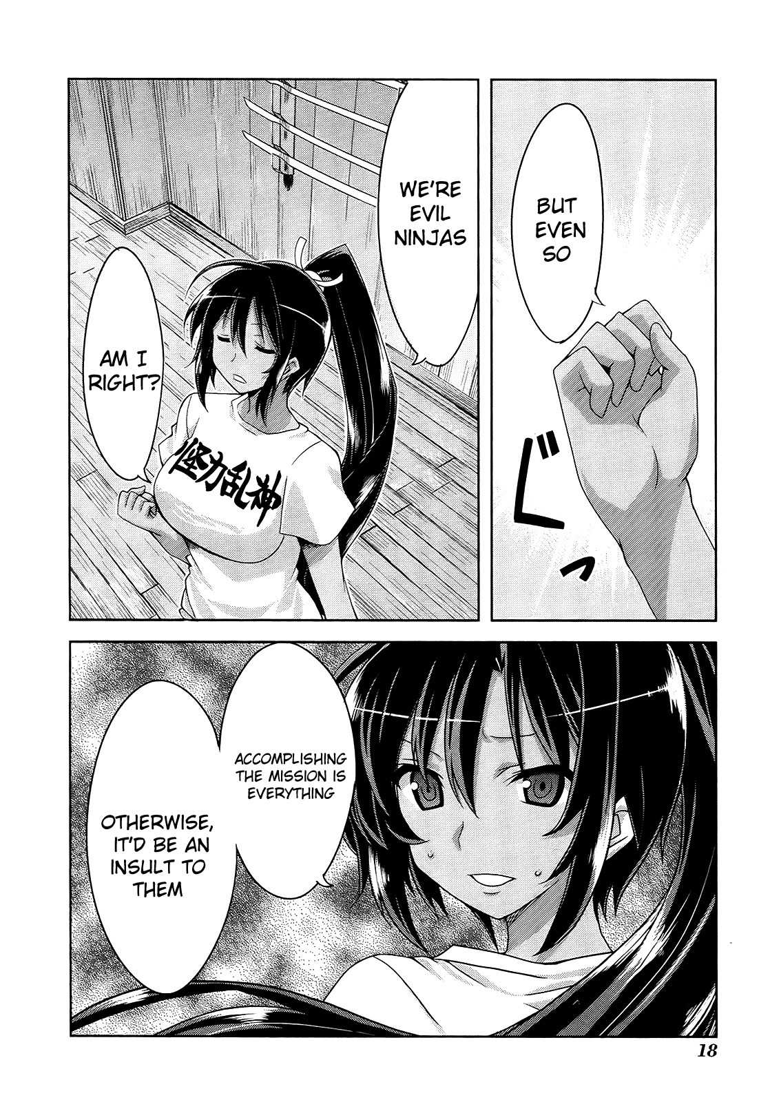 Senran Kagura - Guren no Hebi Chapter 8 page 22 - Chapter 8