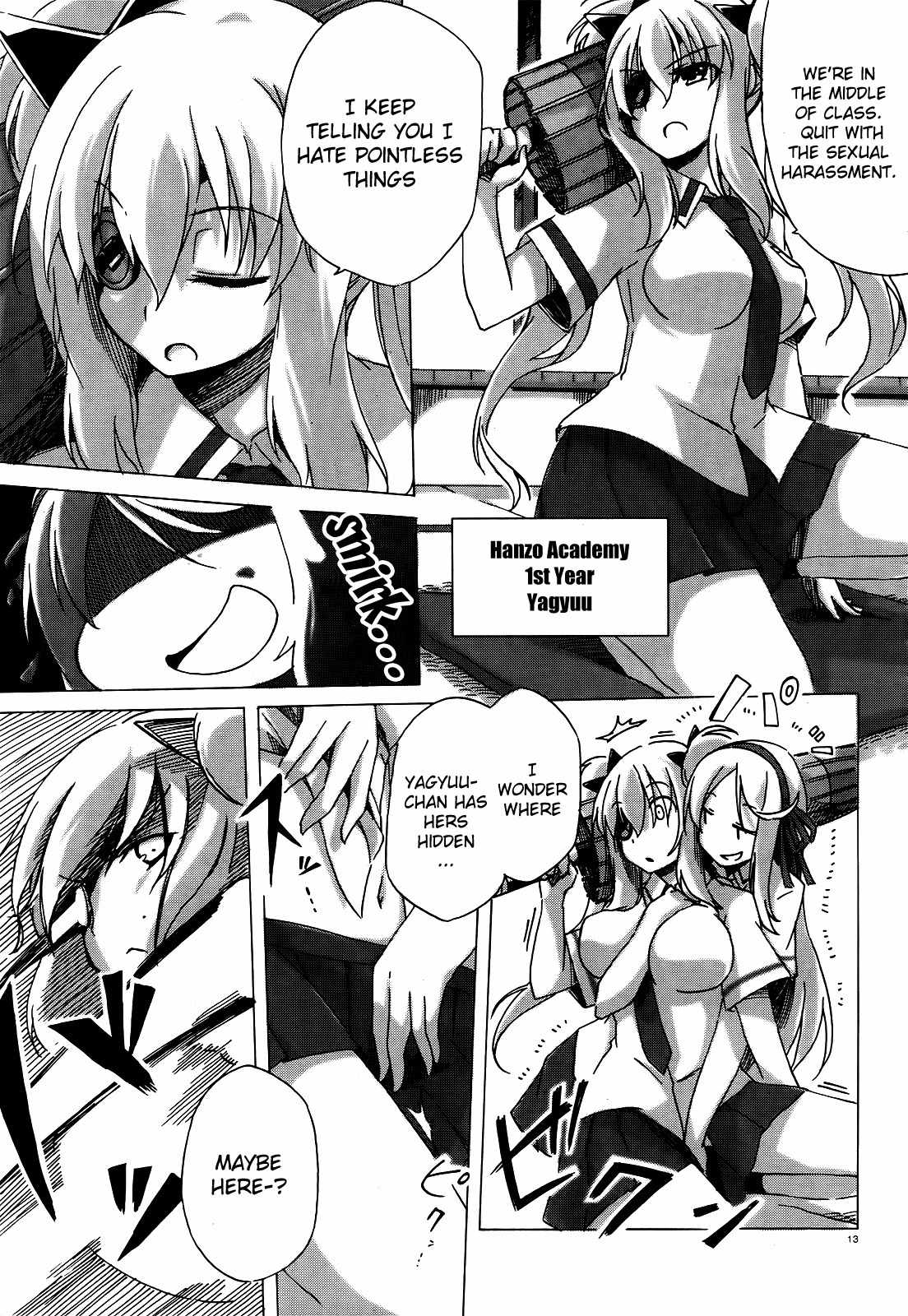 Senran Kagura - Shoujotachi no Shinei Chapter 1 page 12 - Chapter 1