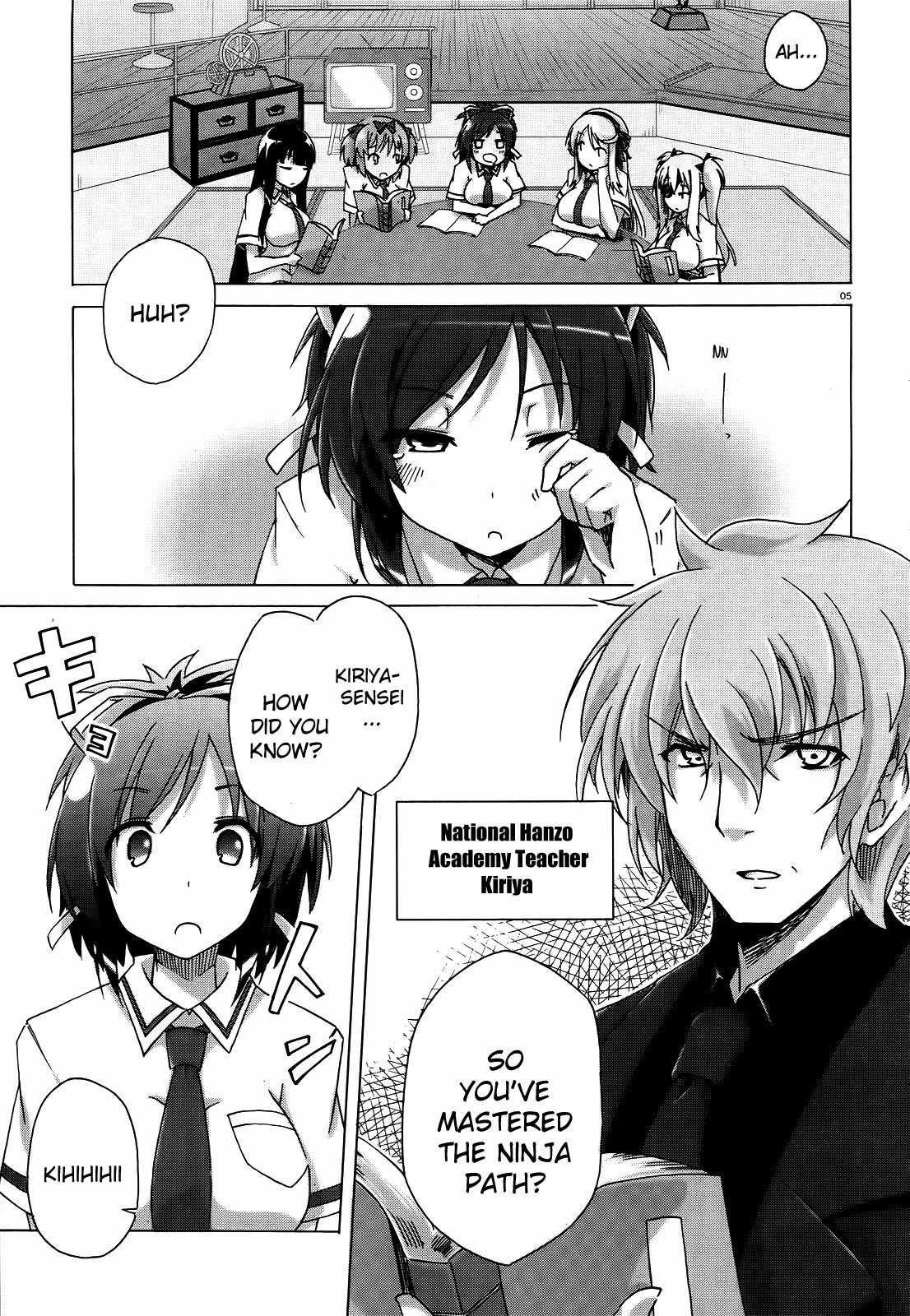 Senran Kagura - Shoujotachi no Shinei Chapter 1 page 4 - Chapter 1