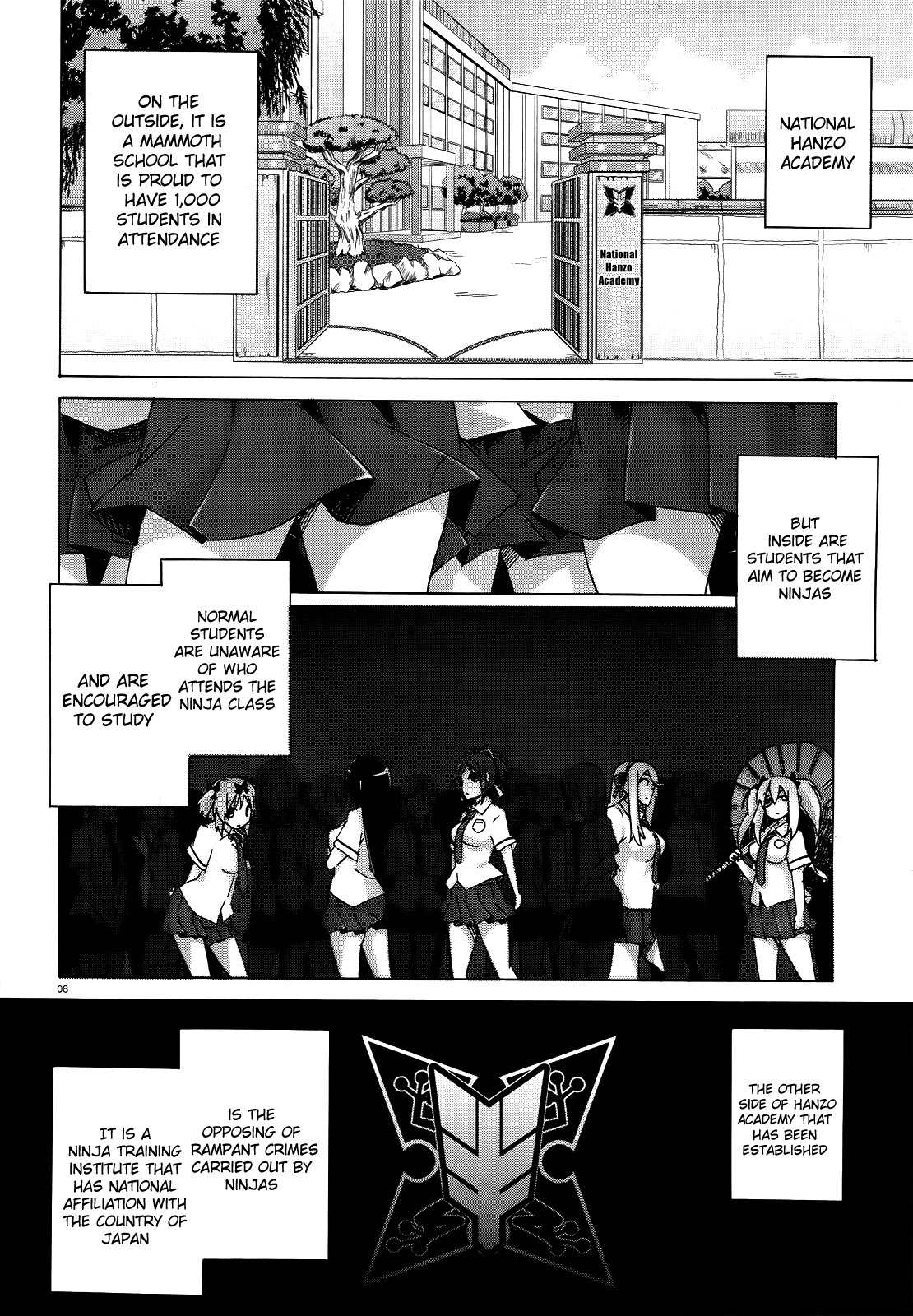 Senran Kagura - Shoujotachi no Shinei Chapter 1 page 7 - Chapter 1