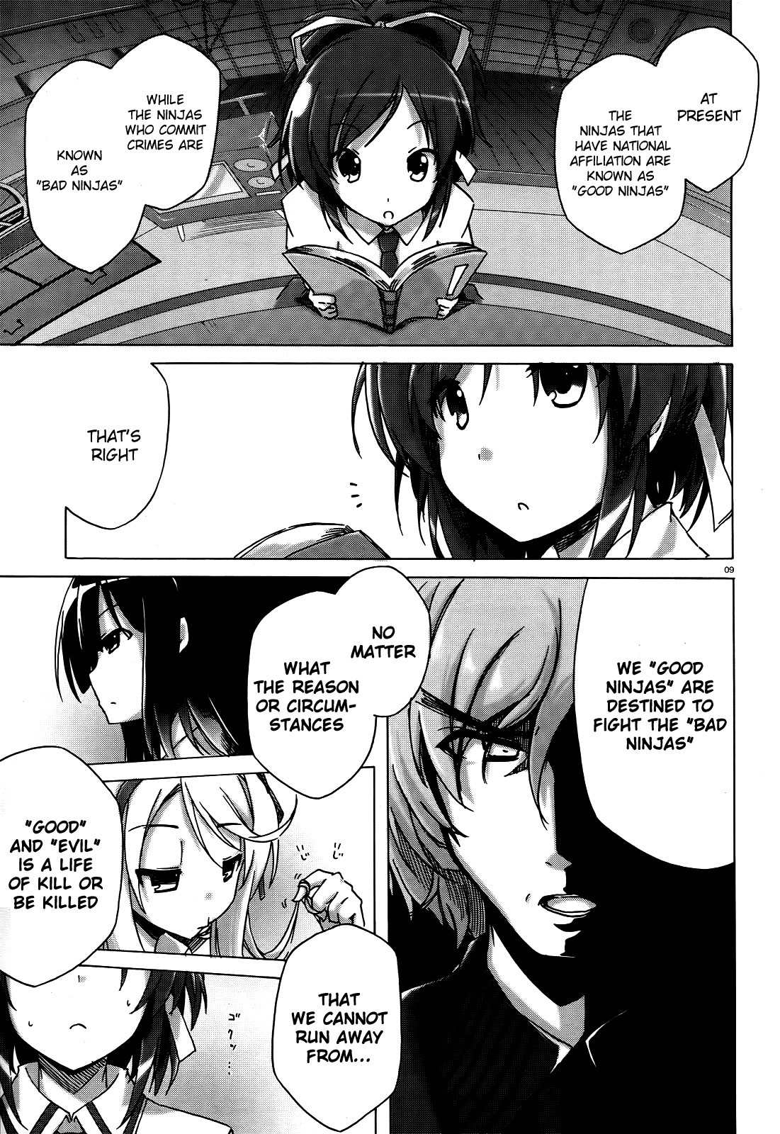 Senran Kagura - Shoujotachi no Shinei Chapter 1 page 8 - Chapter 1