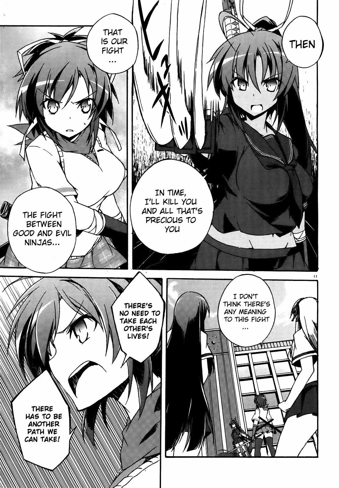 Senran Kagura - Shoujotachi no Shinei Chapter 10 page 11 - Chapter 10