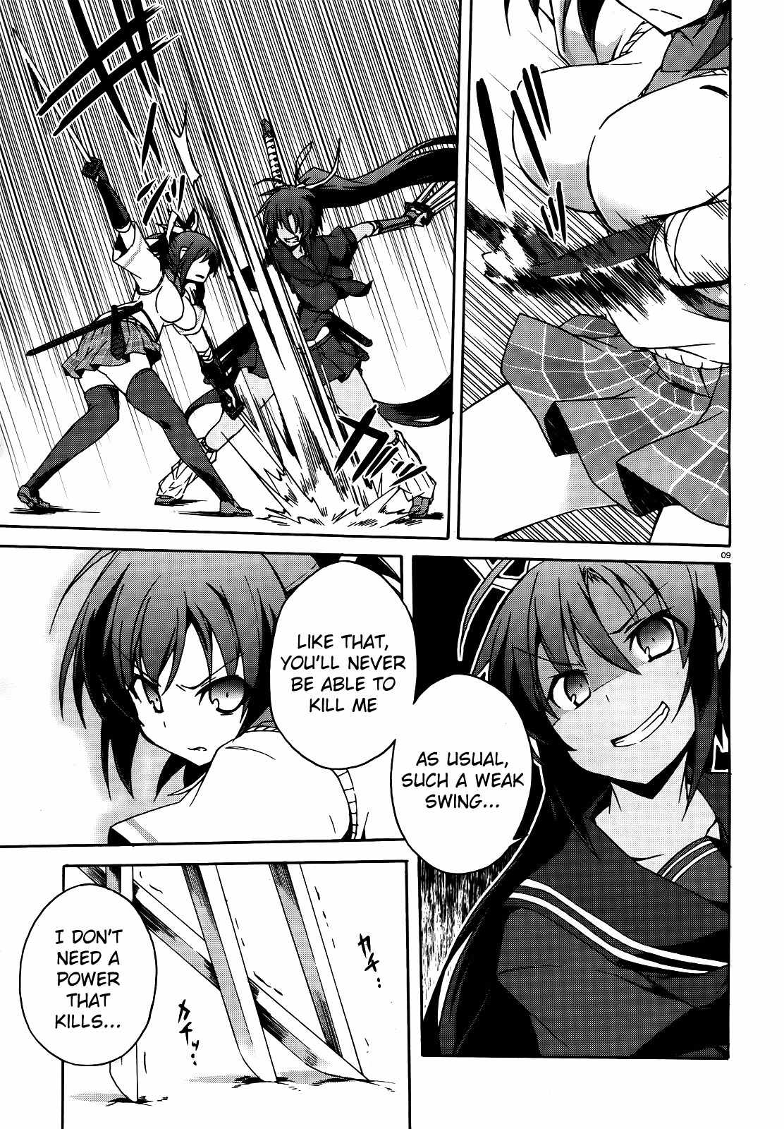 Senran Kagura - Shoujotachi no Shinei Chapter 10 page 9 - Chapter 10