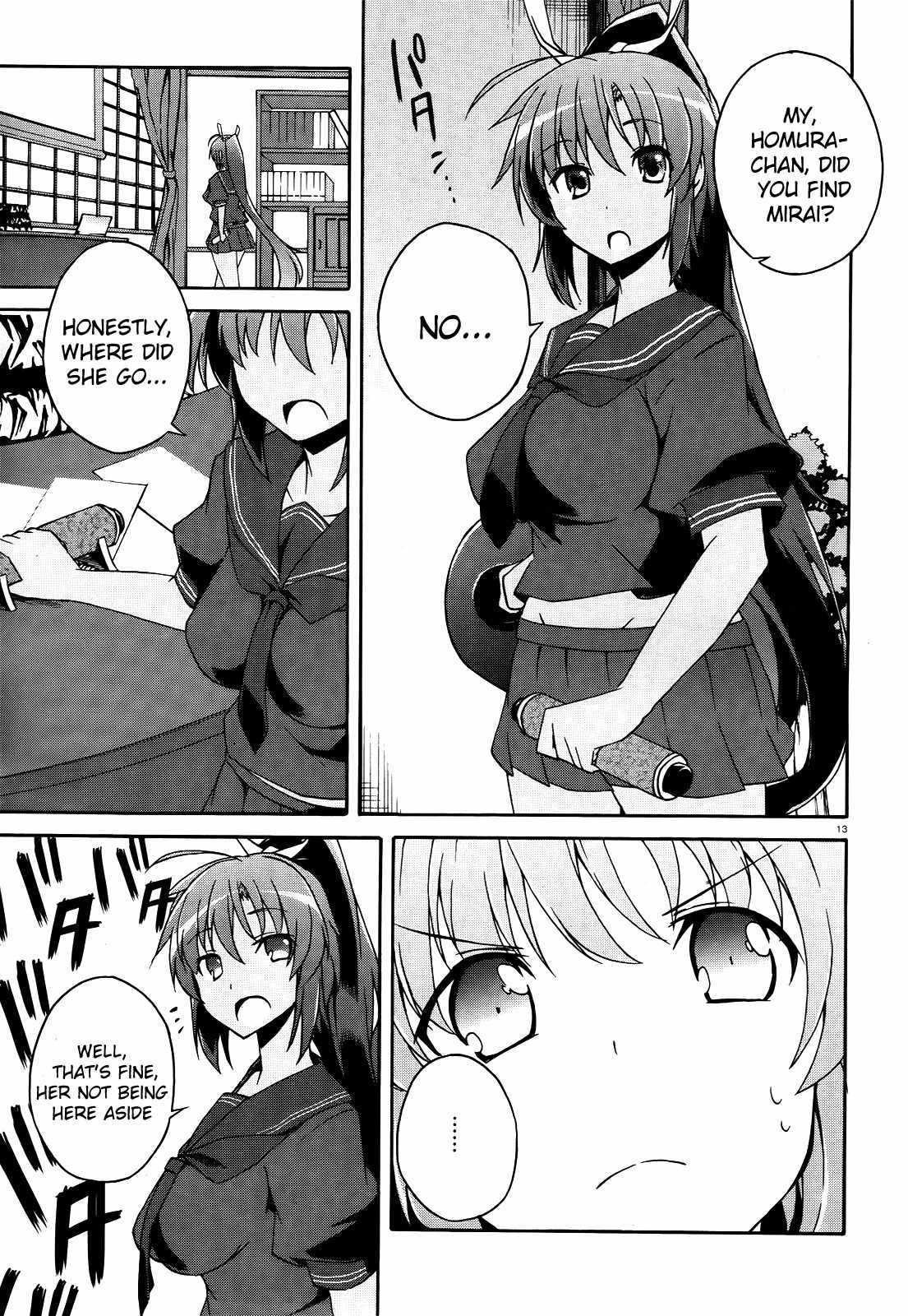 Senran Kagura - Shoujotachi no Shinei Chapter 11 page 13 - Chapter 11
