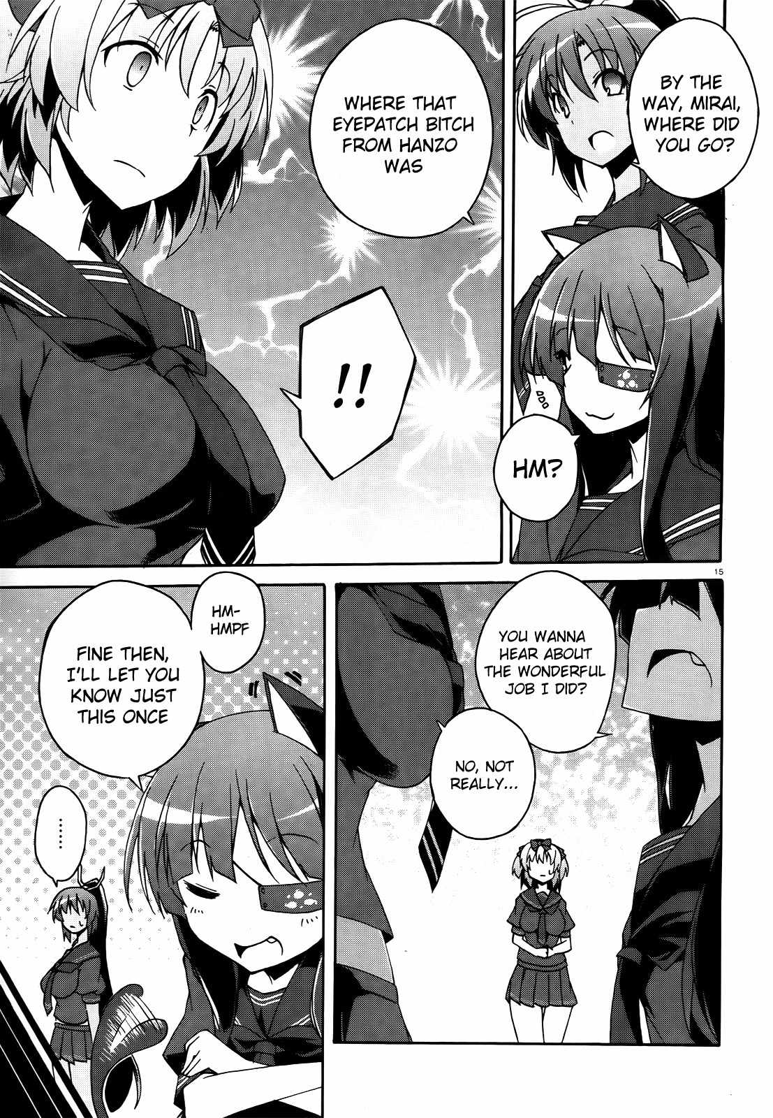 Senran Kagura - Shoujotachi no Shinei Chapter 11 page 15 - Chapter 11