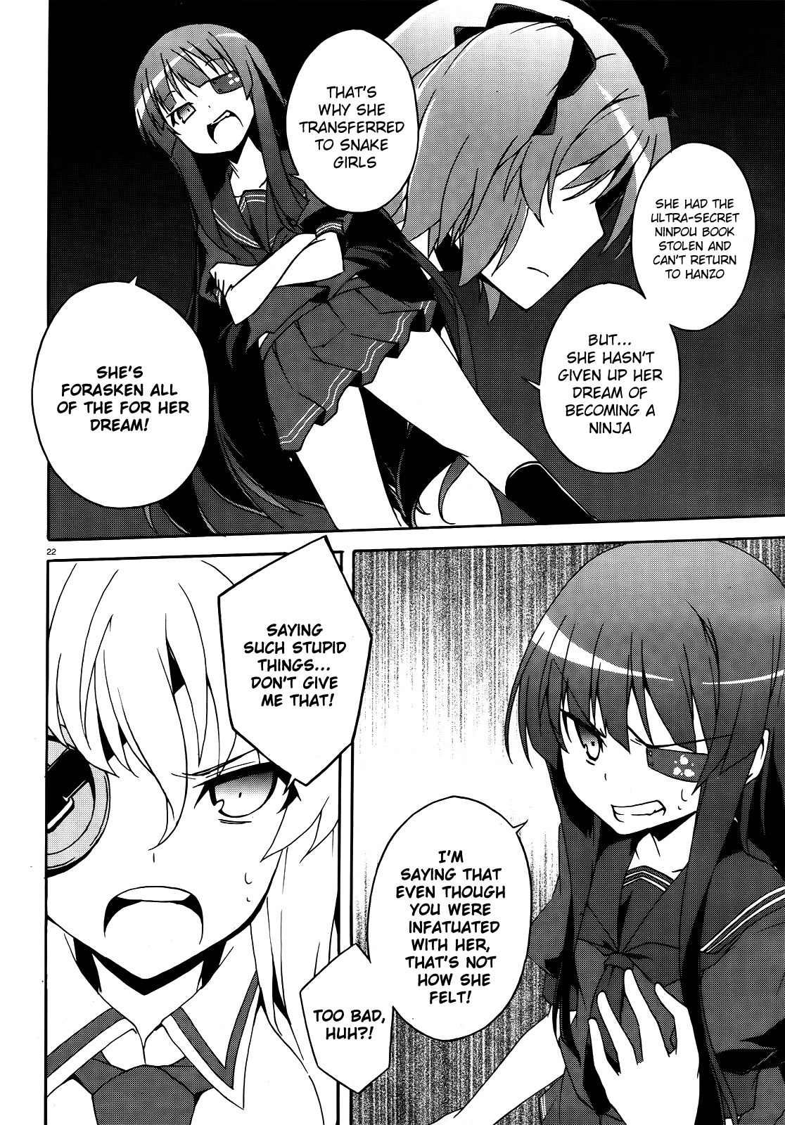 Senran Kagura - Shoujotachi no Shinei Chapter 11 page 22 - Chapter 11