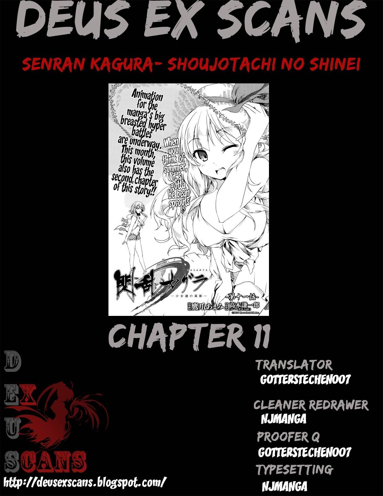 Senran Kagura - Shoujotachi no Shinei Chapter 11 page 27 - Chapter 11
