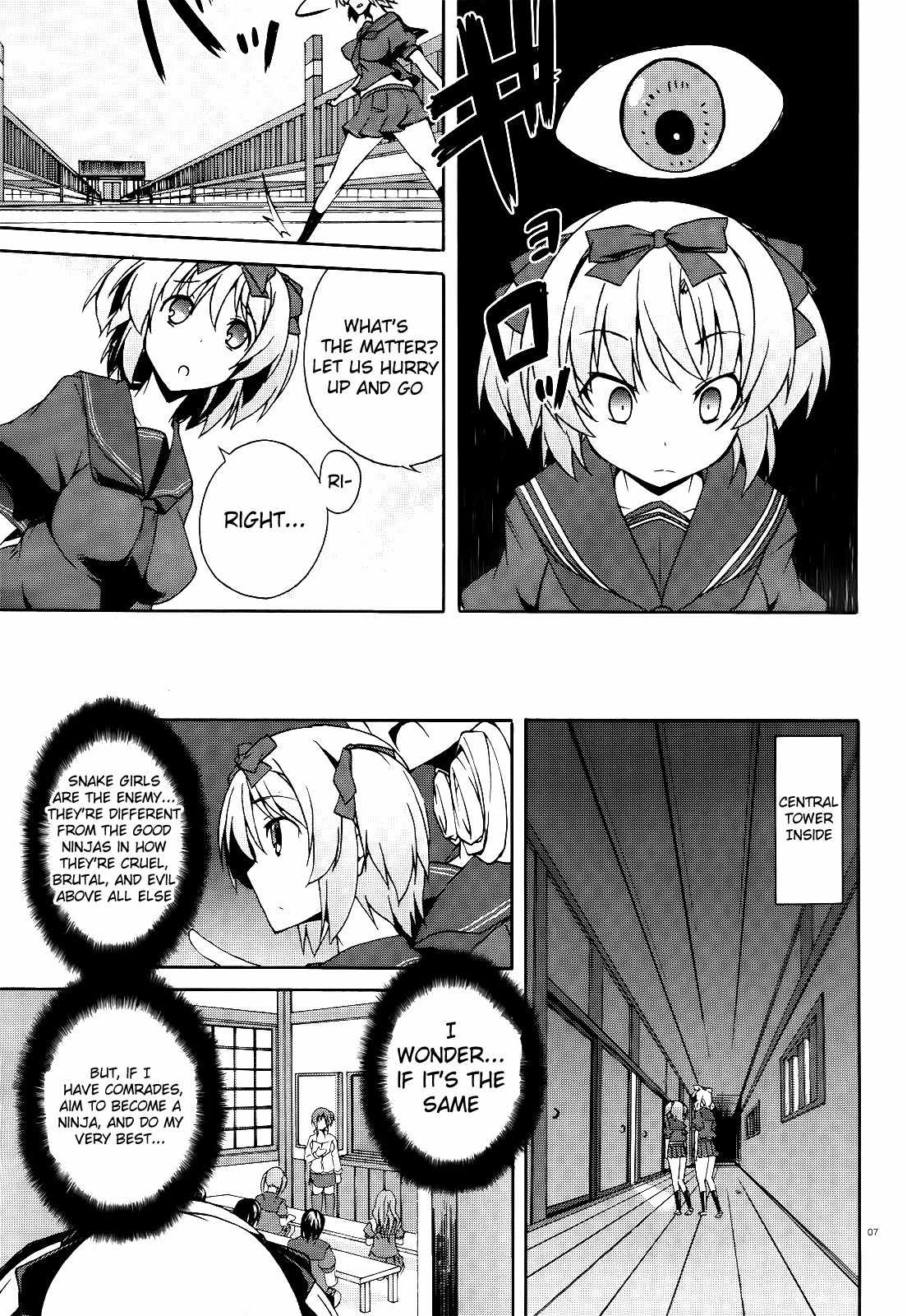 Senran Kagura - Shoujotachi no Shinei Chapter 11 page 7 - Chapter 11