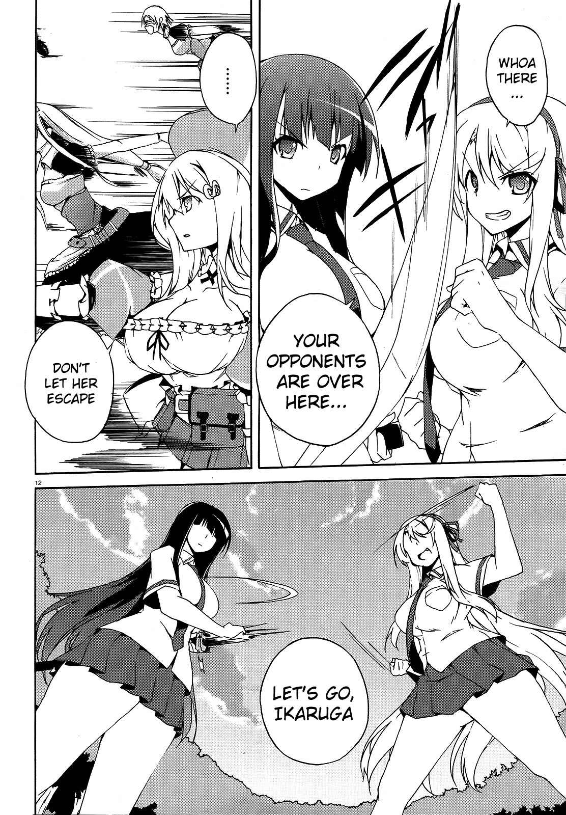 Senran Kagura - Shoujotachi no Shinei Chapter 13 page 11 - Chapter 13