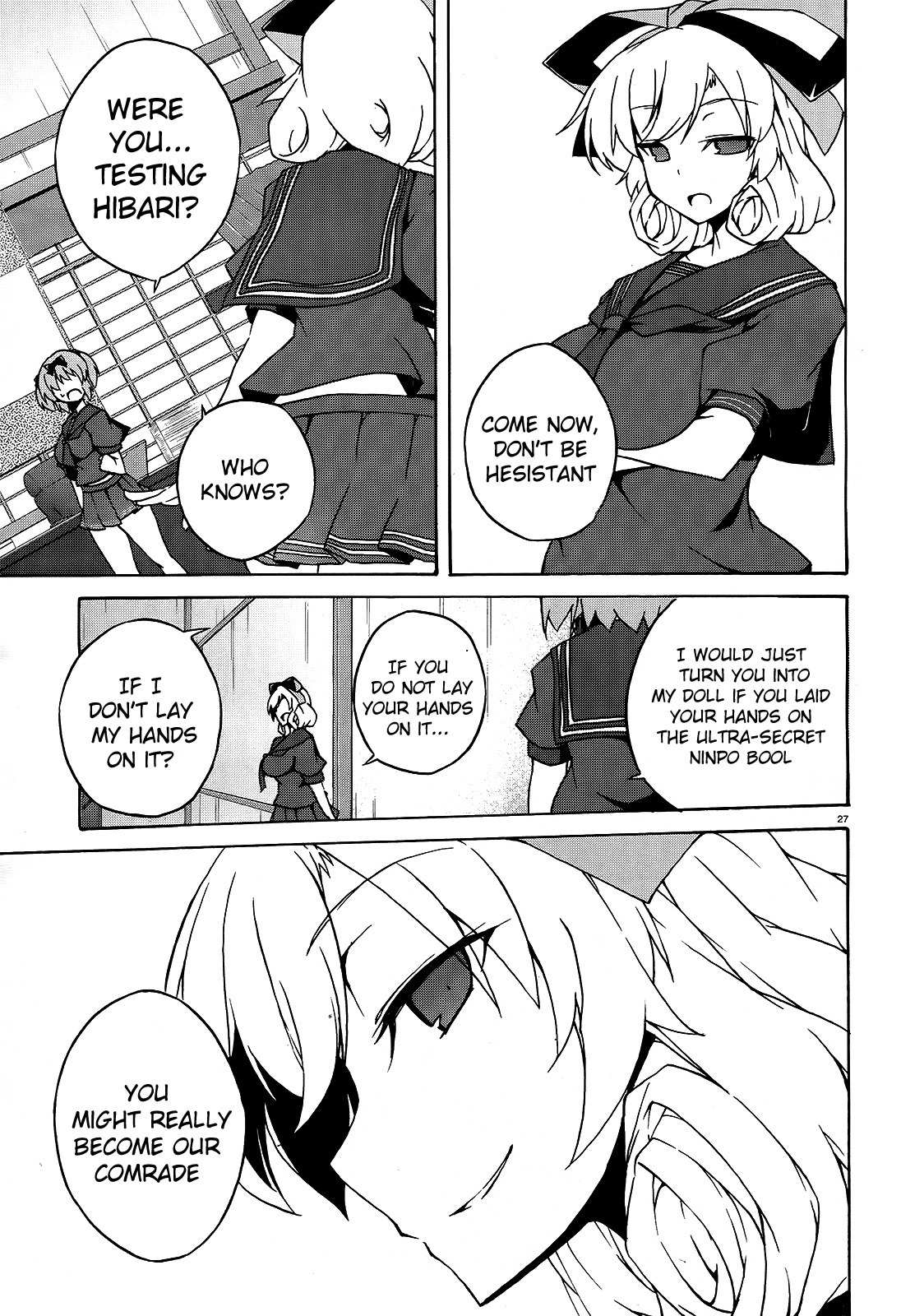 Senran Kagura - Shoujotachi no Shinei Chapter 13 page 26 - Chapter 13