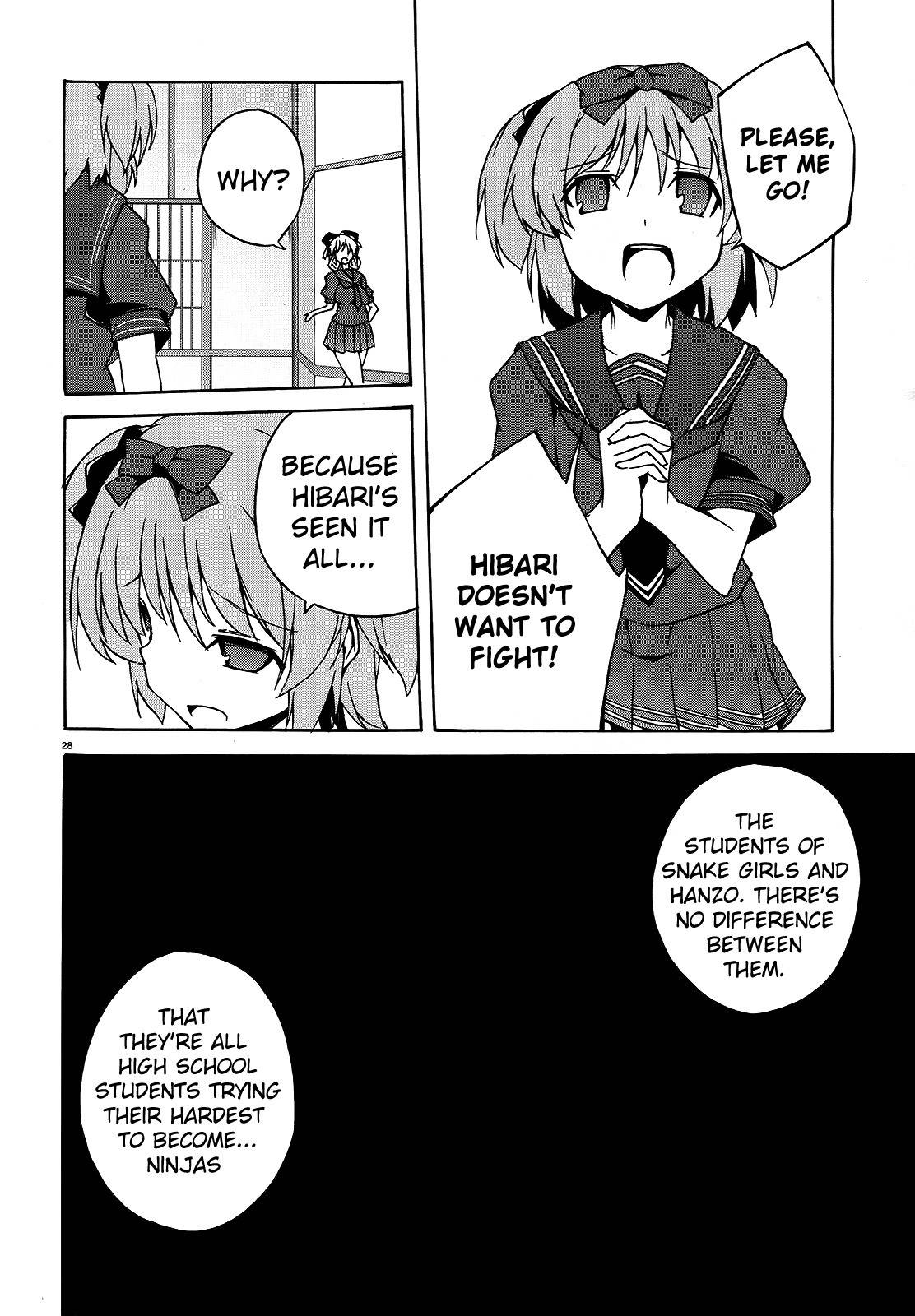 Senran Kagura - Shoujotachi no Shinei Chapter 13 page 27 - Chapter 13
