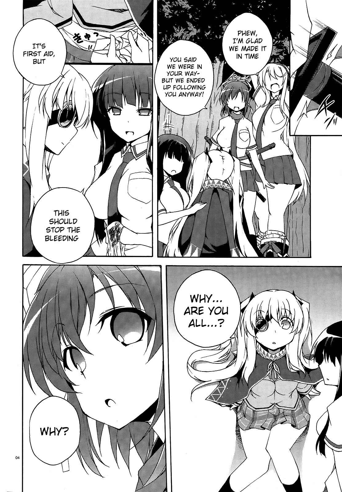 Senran Kagura - Shoujotachi no Shinei Chapter 13 page 3 - Chapter 13