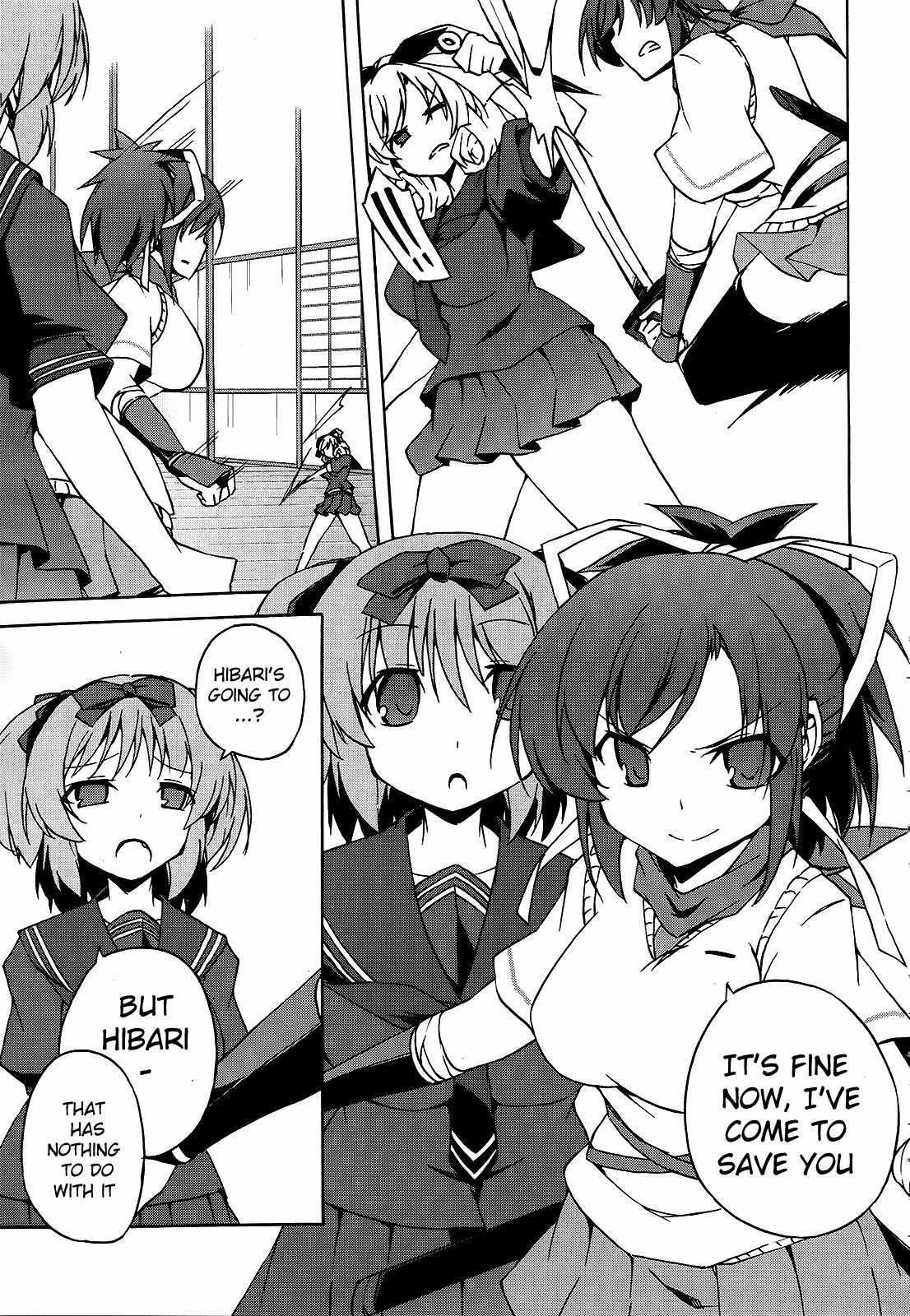 Senran Kagura - Shoujotachi no Shinei Chapter 13 page 30 - Chapter 13