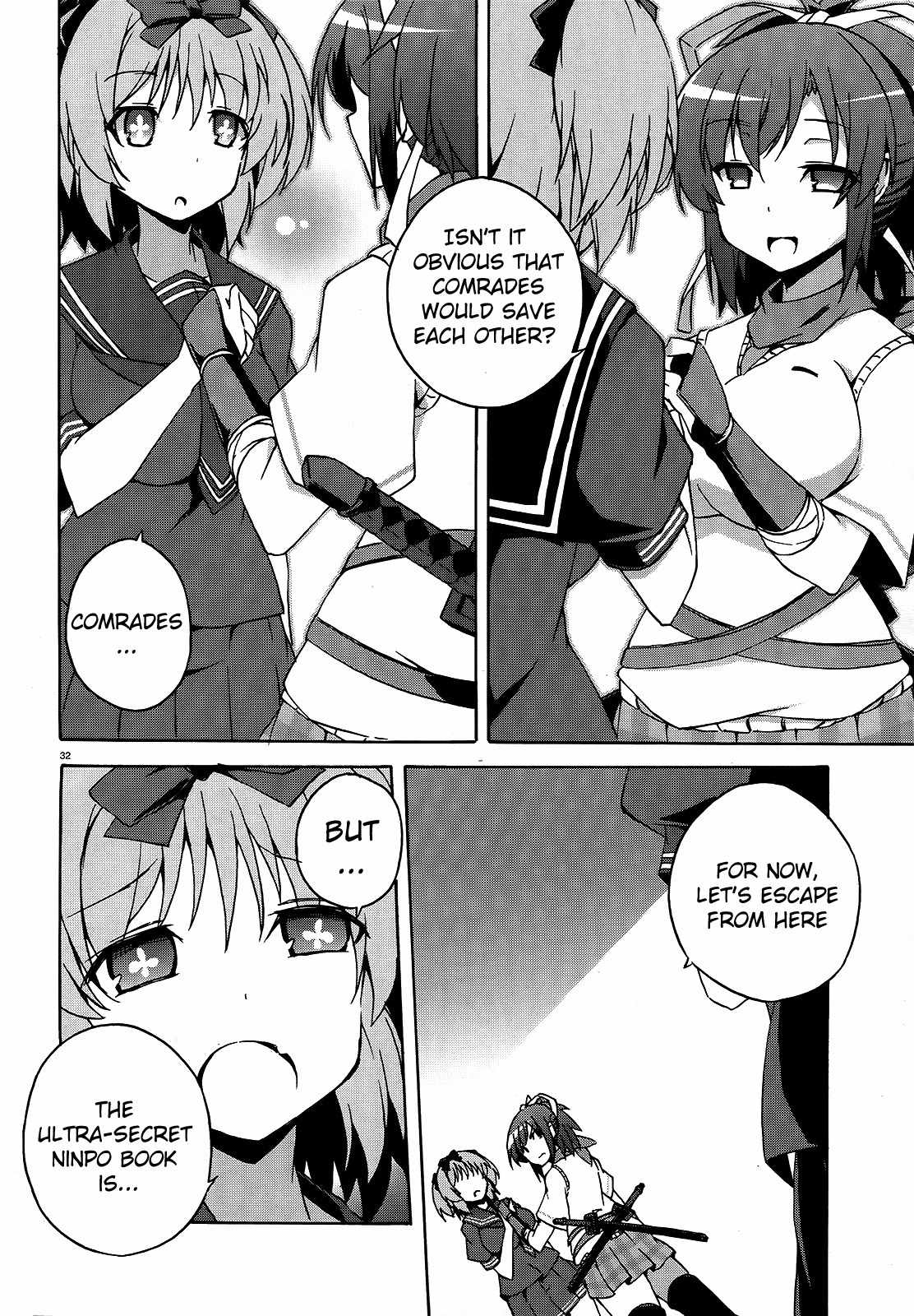 Senran Kagura - Shoujotachi no Shinei Chapter 13 page 31 - Chapter 13