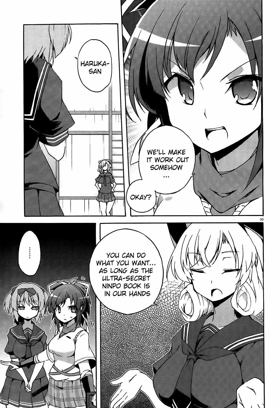 Senran Kagura - Shoujotachi no Shinei Chapter 13 page 32 - Chapter 13