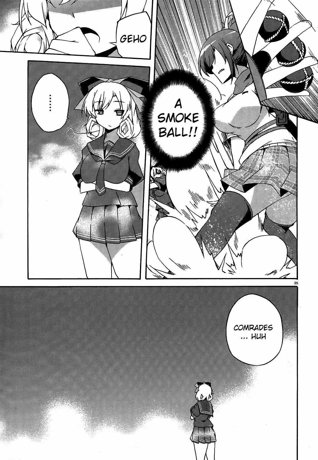 Senran Kagura - Shoujotachi no Shinei Chapter 13 page 34 - Chapter 13