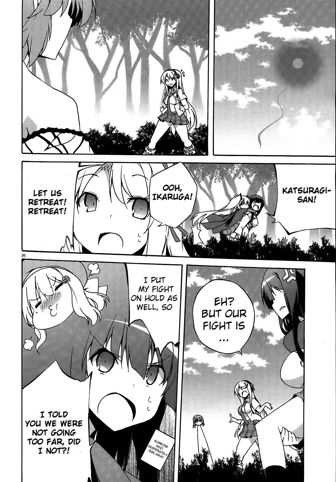 Senran Kagura - Shoujotachi no Shinei Chapter 13 page 35 - Chapter 13