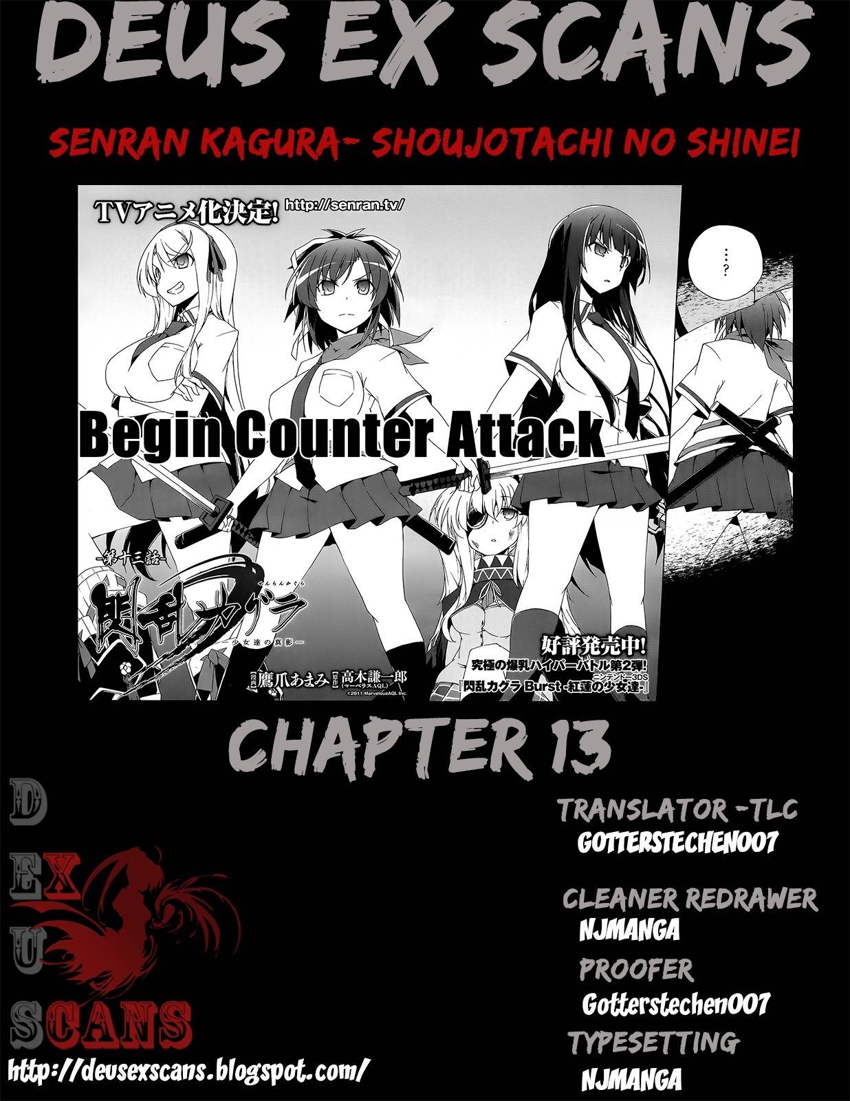 Senran Kagura - Shoujotachi no Shinei Chapter 13 page 38 - Chapter 13