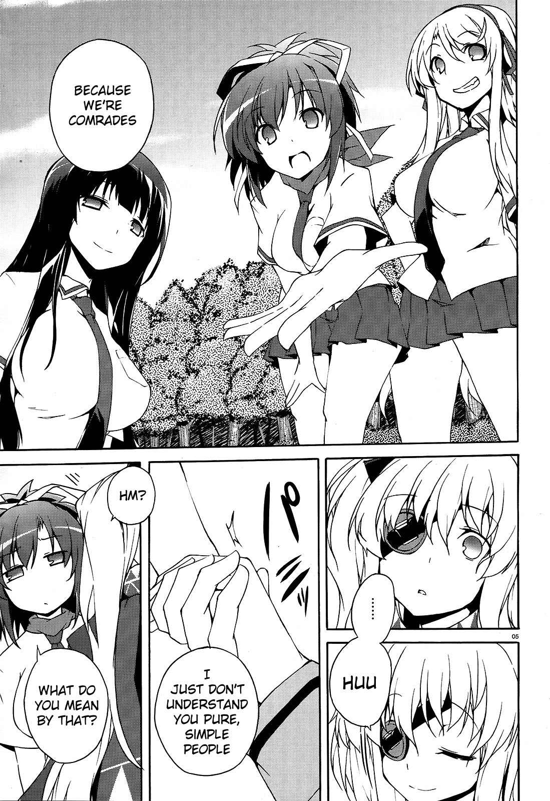 Senran Kagura - Shoujotachi no Shinei Chapter 13 page 4 - Chapter 13