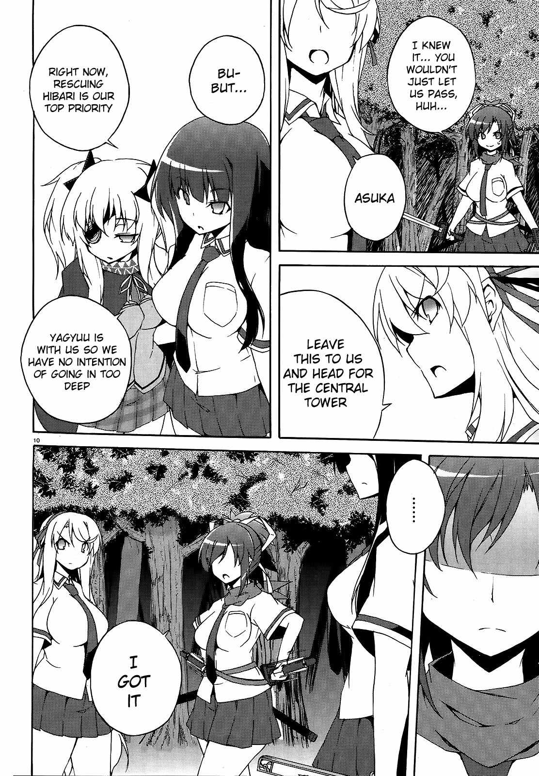 Senran Kagura - Shoujotachi no Shinei Chapter 13 page 9 - Chapter 13