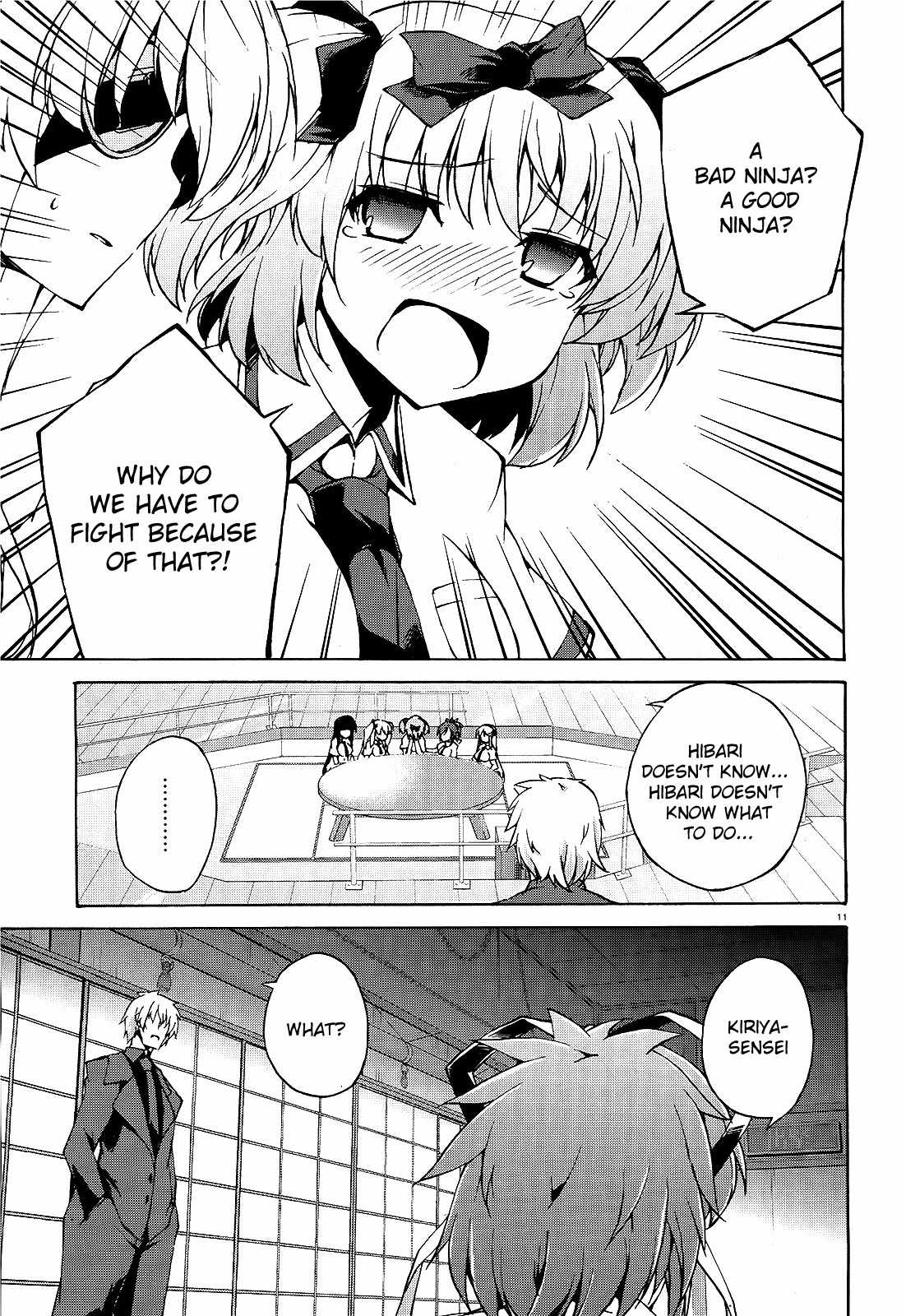 Senran Kagura - Shoujotachi no Shinei Chapter 14 page 11 - Chapter 14