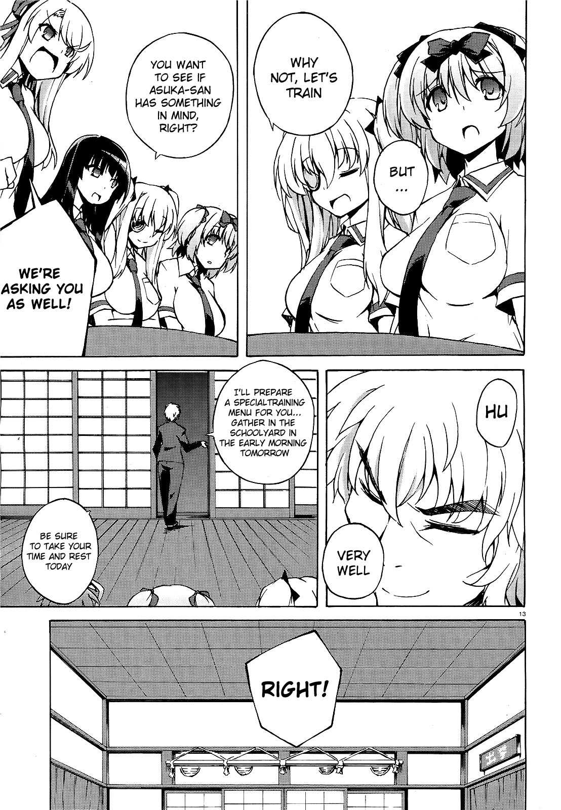 Senran Kagura - Shoujotachi no Shinei Chapter 14 page 13 - Chapter 14