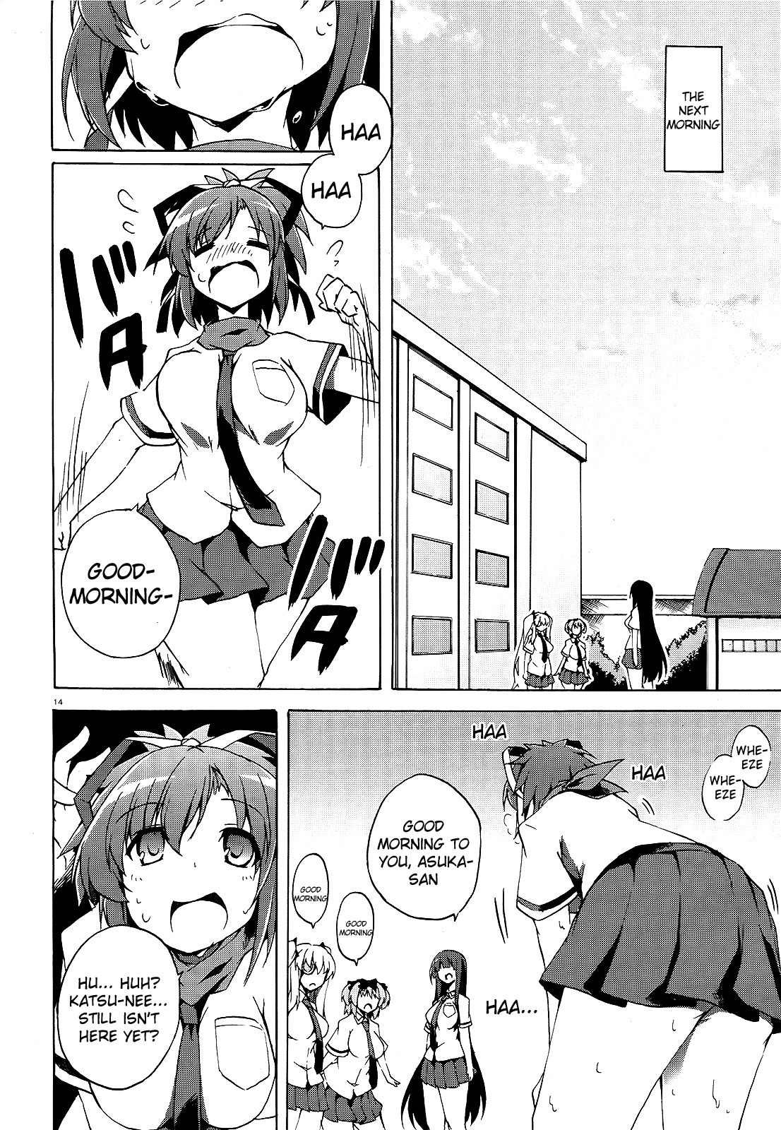 Senran Kagura - Shoujotachi no Shinei Chapter 14 page 14 - Chapter 14