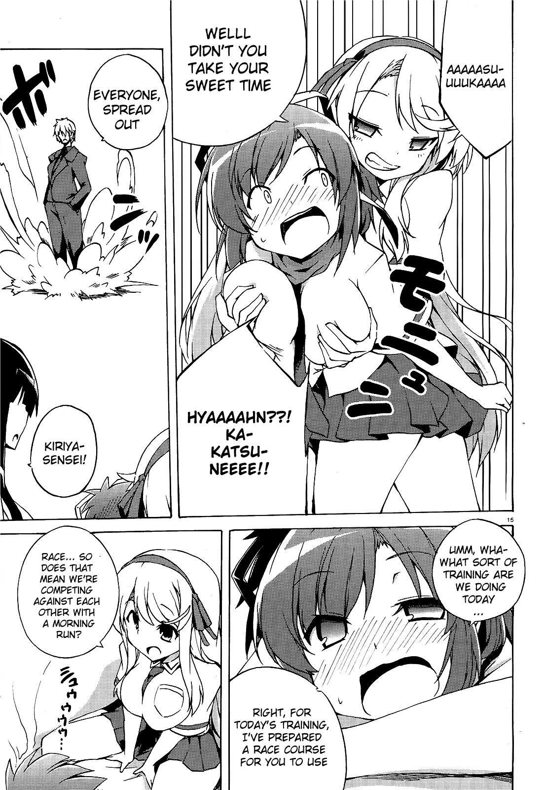 Senran Kagura - Shoujotachi no Shinei Chapter 14 page 15 - Chapter 14