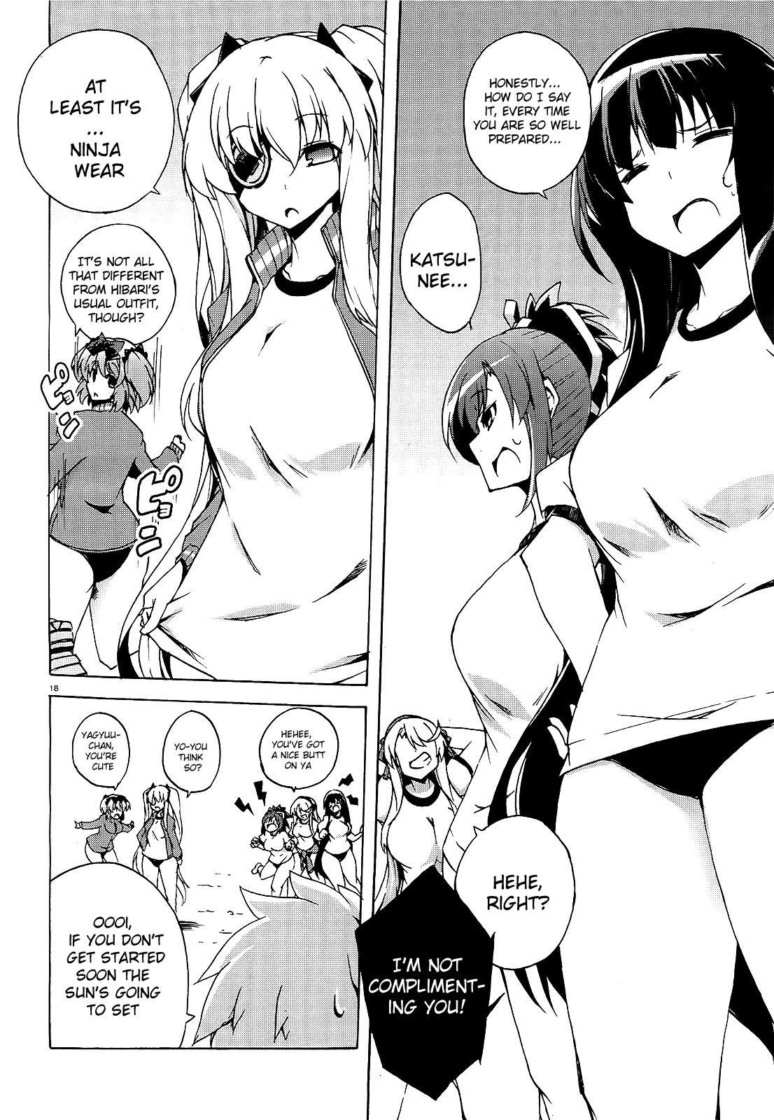 Senran Kagura - Shoujotachi no Shinei Chapter 14 page 18 - Chapter 14