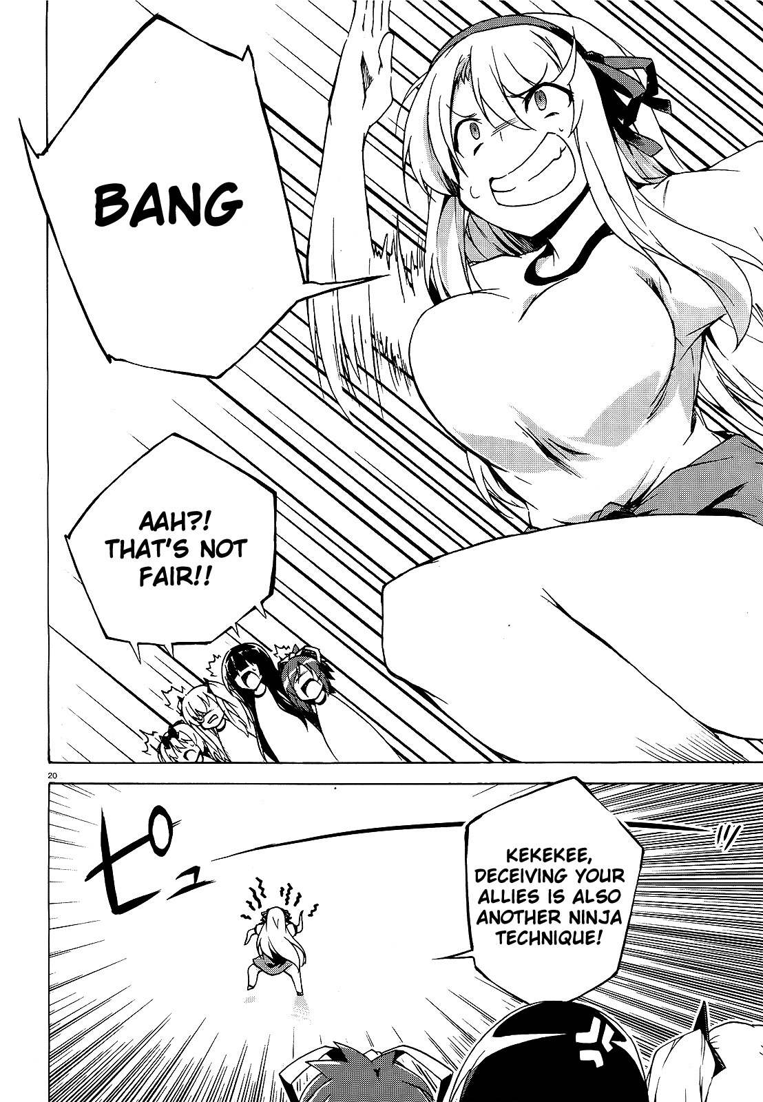 Senran Kagura - Shoujotachi no Shinei Chapter 14 page 20 - Chapter 14