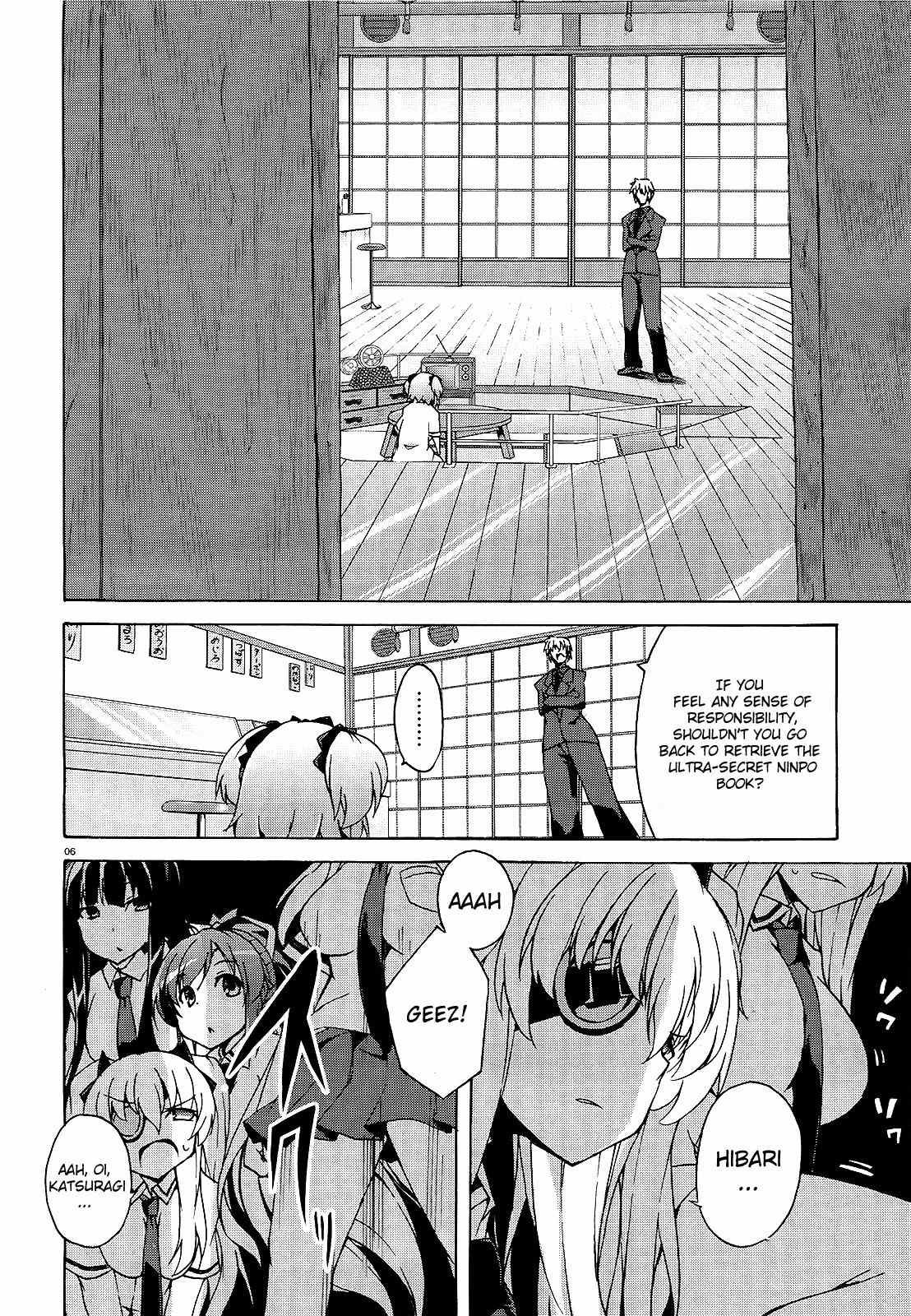 Senran Kagura - Shoujotachi no Shinei Chapter 14 page 6 - Chapter 14