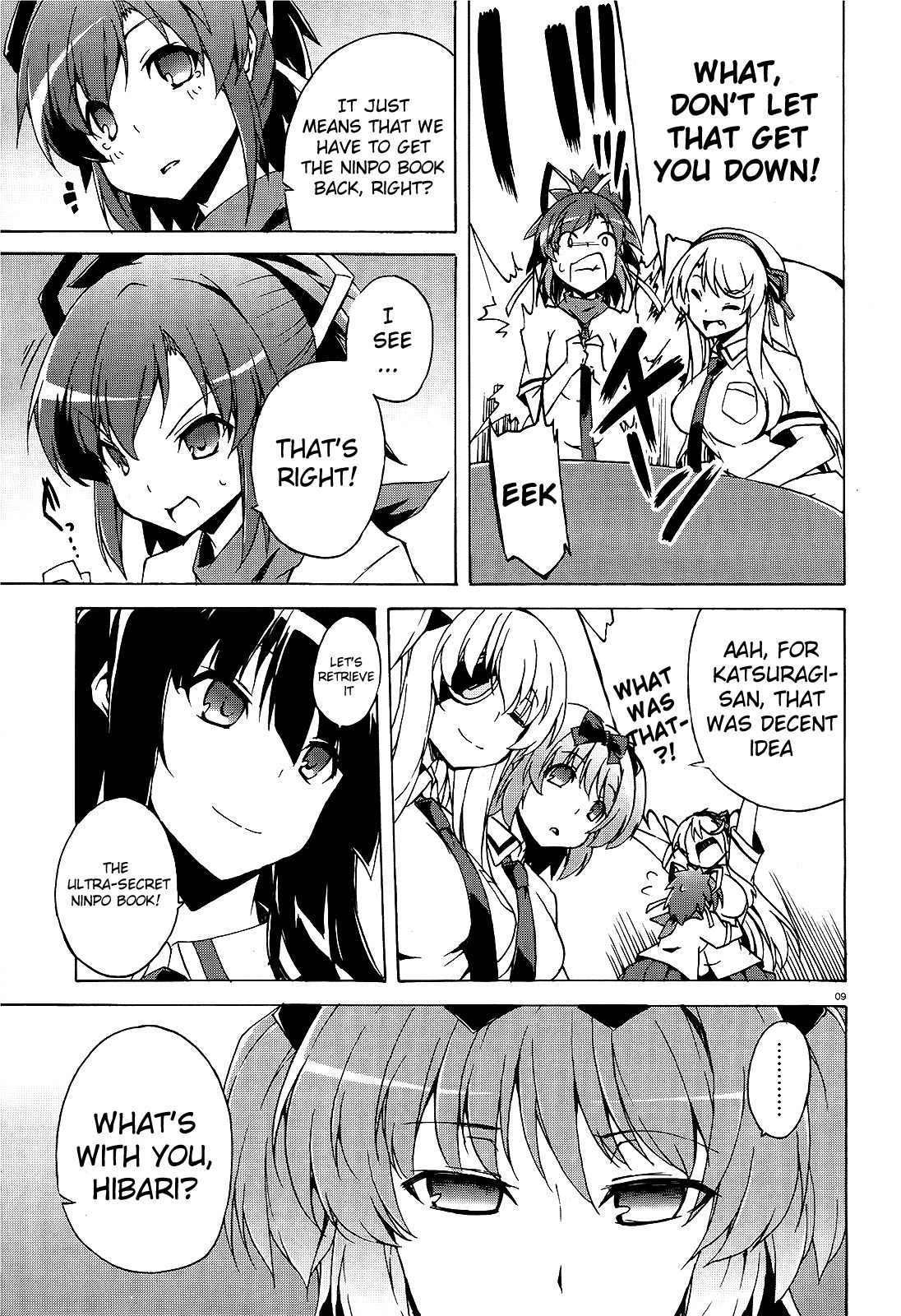 Senran Kagura - Shoujotachi no Shinei Chapter 14 page 9 - Chapter 14