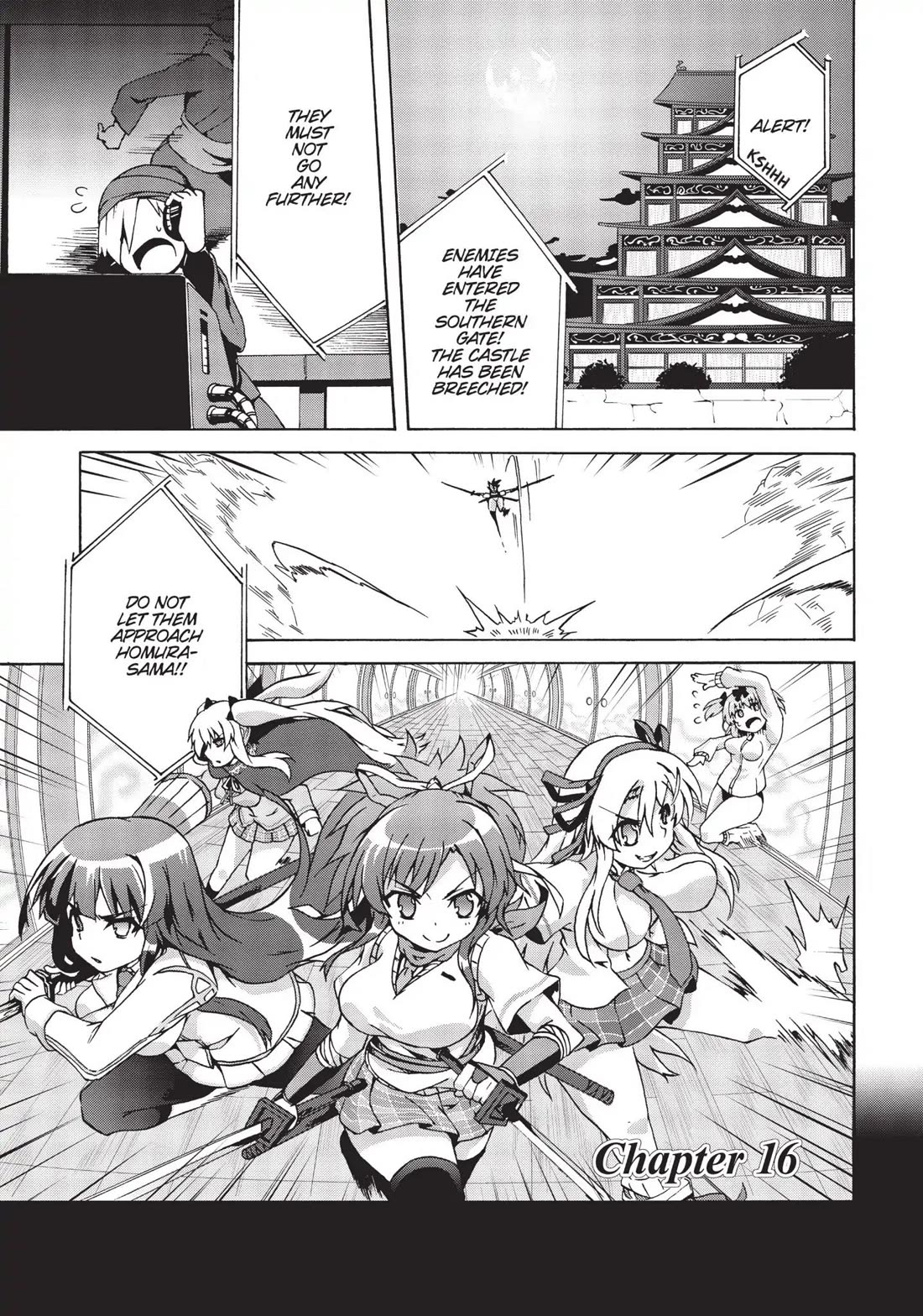Senran Kagura - Shoujotachi no Shinei Chapter 16 page 1 - Chapter 16