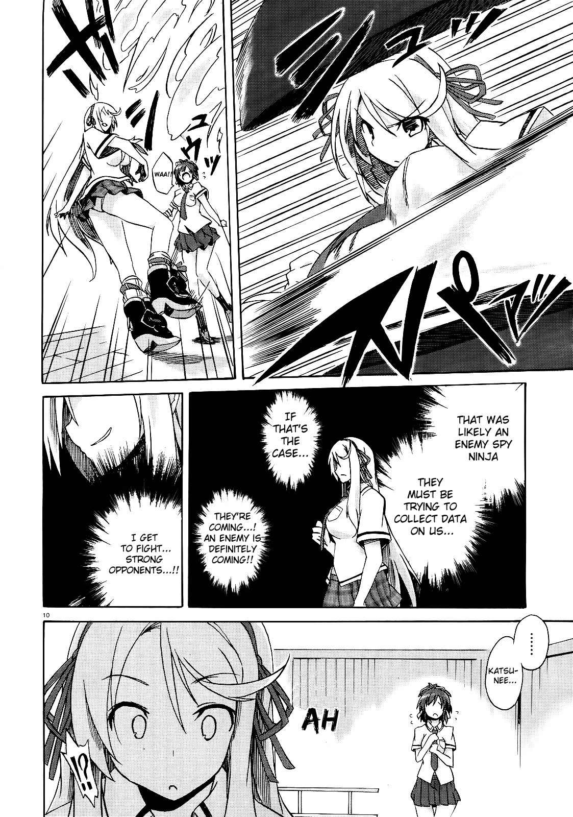 Senran Kagura - Shoujotachi no Shinei Chapter 2 page 10 - Chapter 2