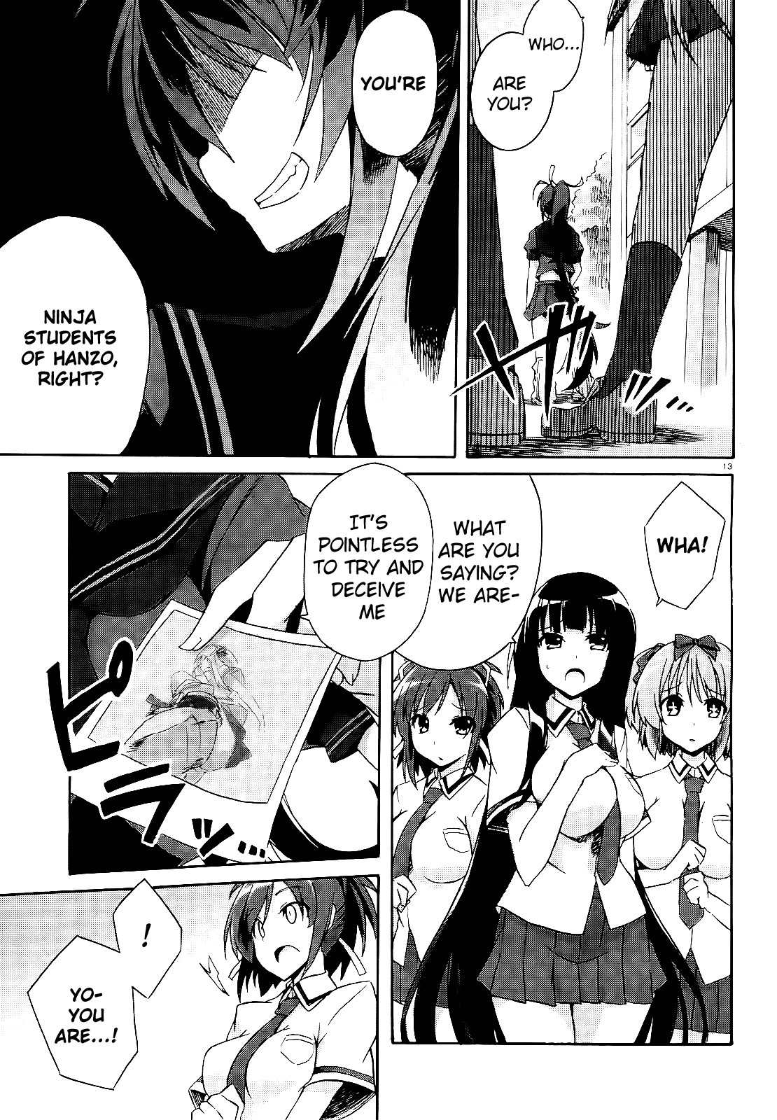 Senran Kagura - Shoujotachi no Shinei Chapter 2 page 13 - Chapter 2