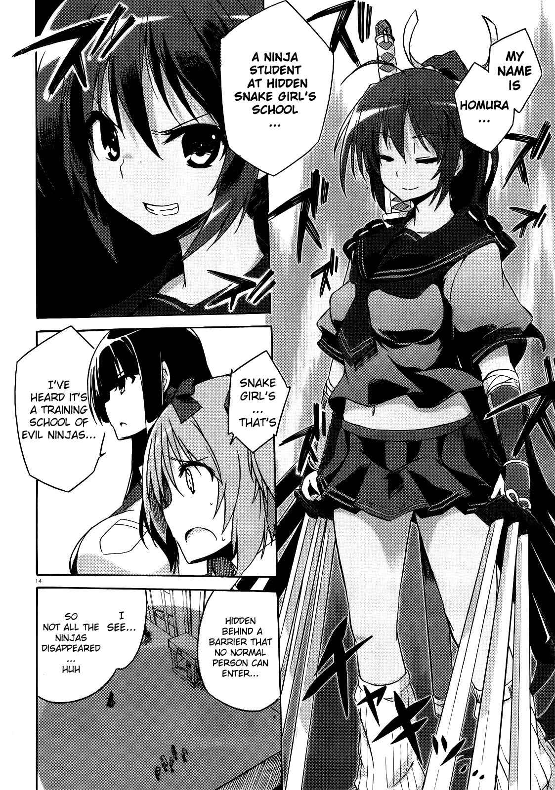Senran Kagura - Shoujotachi no Shinei Chapter 2 page 14 - Chapter 2